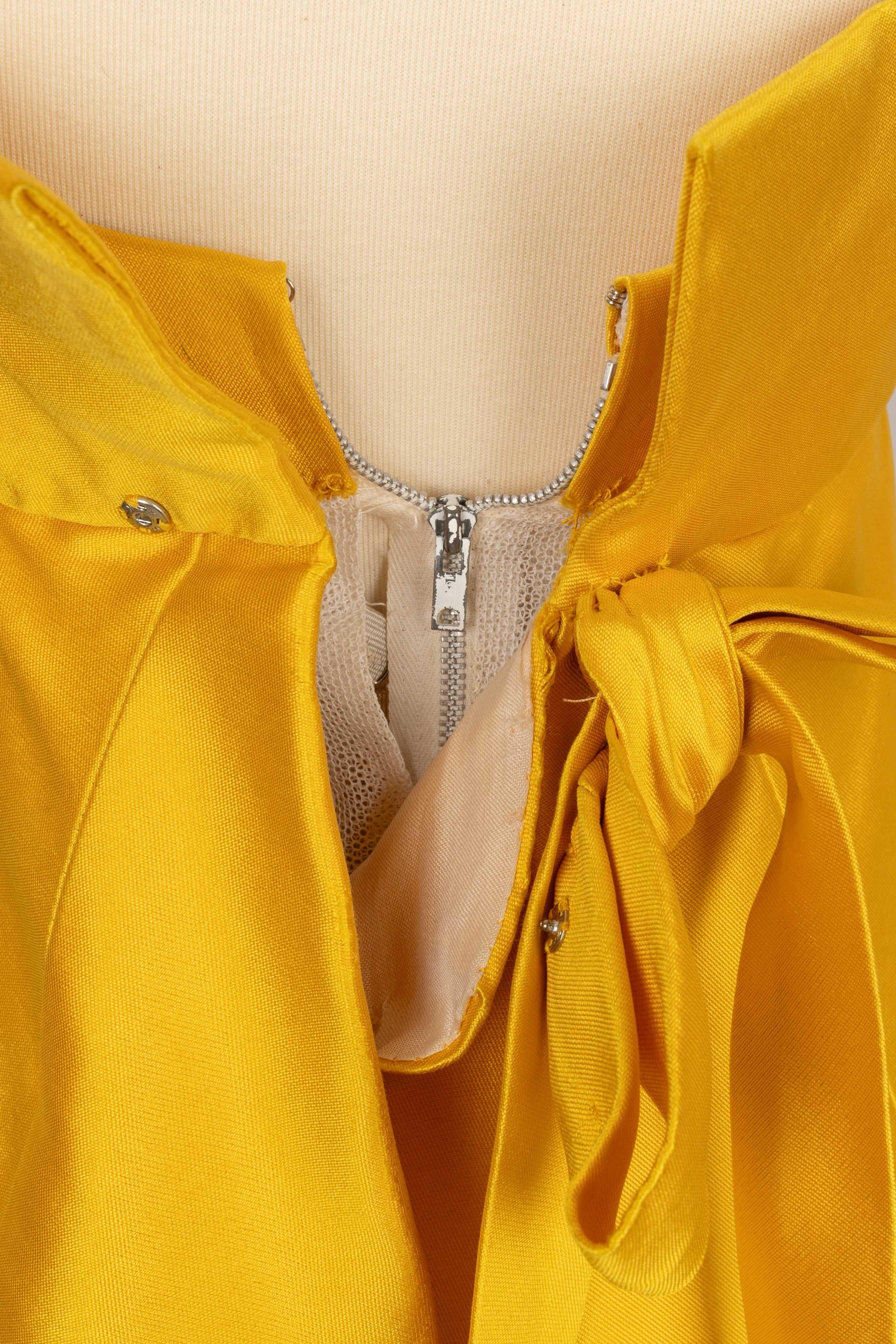 Nina Ricci Kleid Haute Couture im Angebot 6