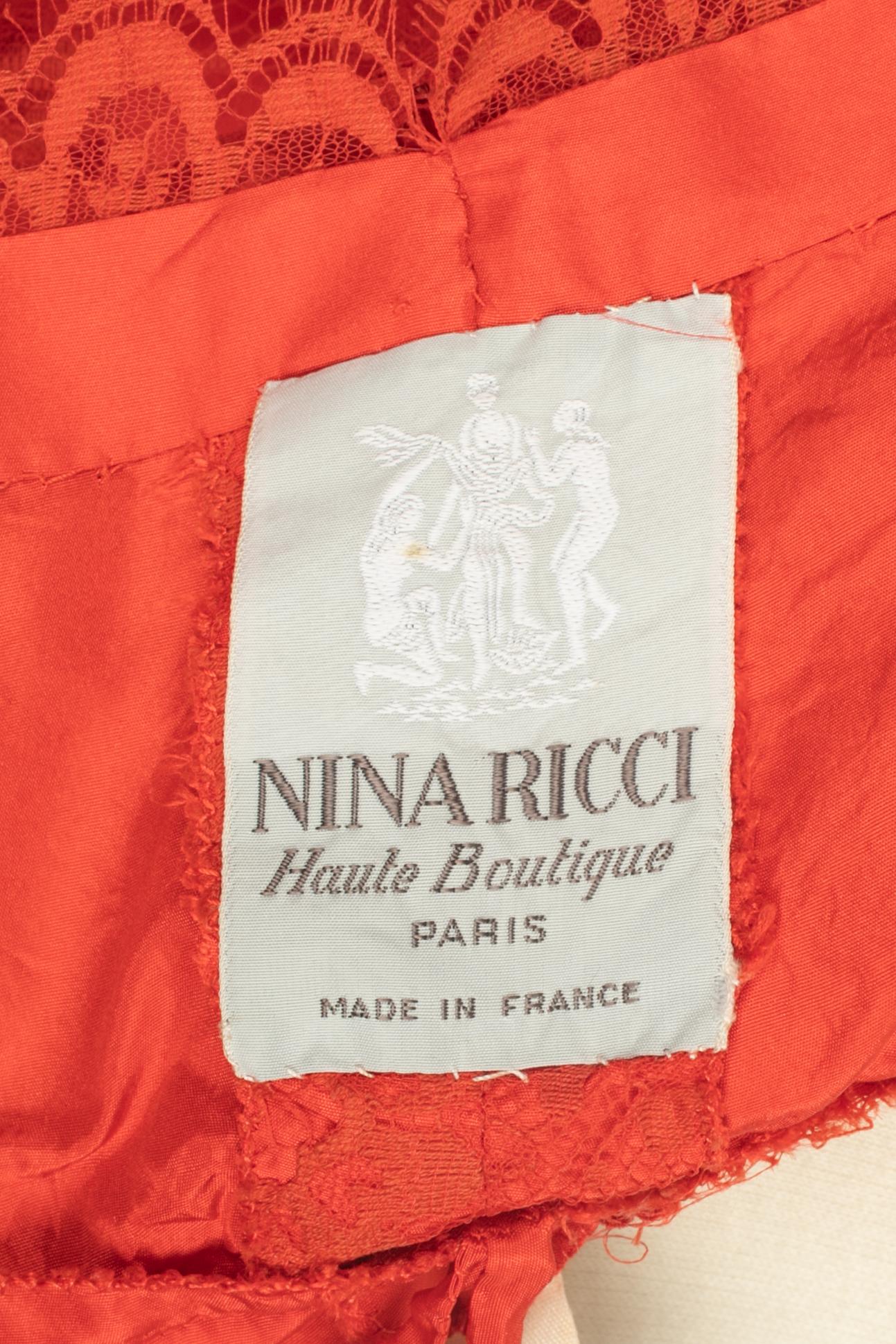 Abito Nina Ricci Haute Couture in vendita 6