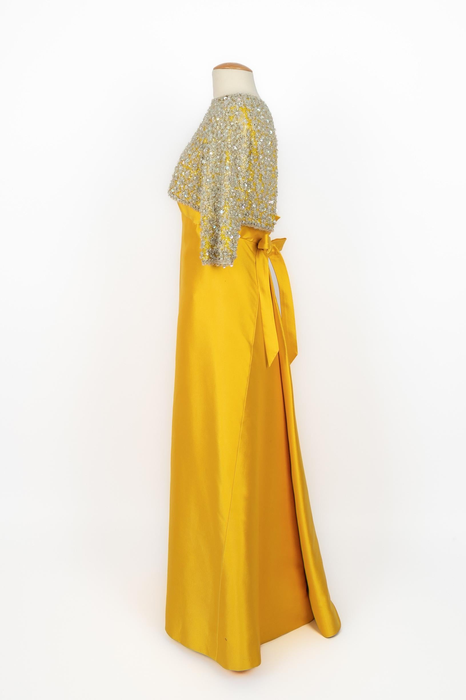 Nina Ricci Kleid Haute Couture Damen im Angebot