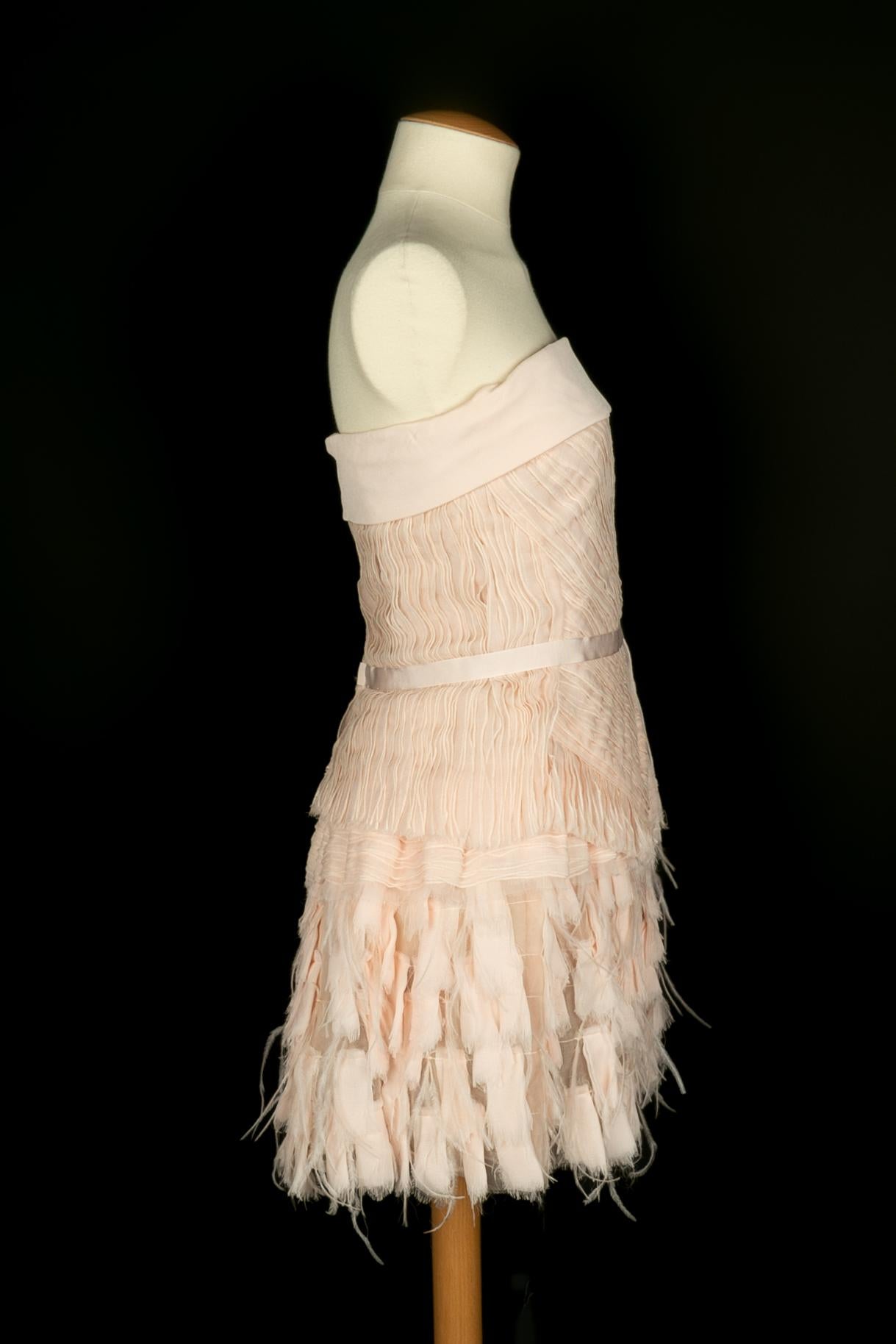 Beige Abito Nina Ricci A. Inverno 2013 in vendita