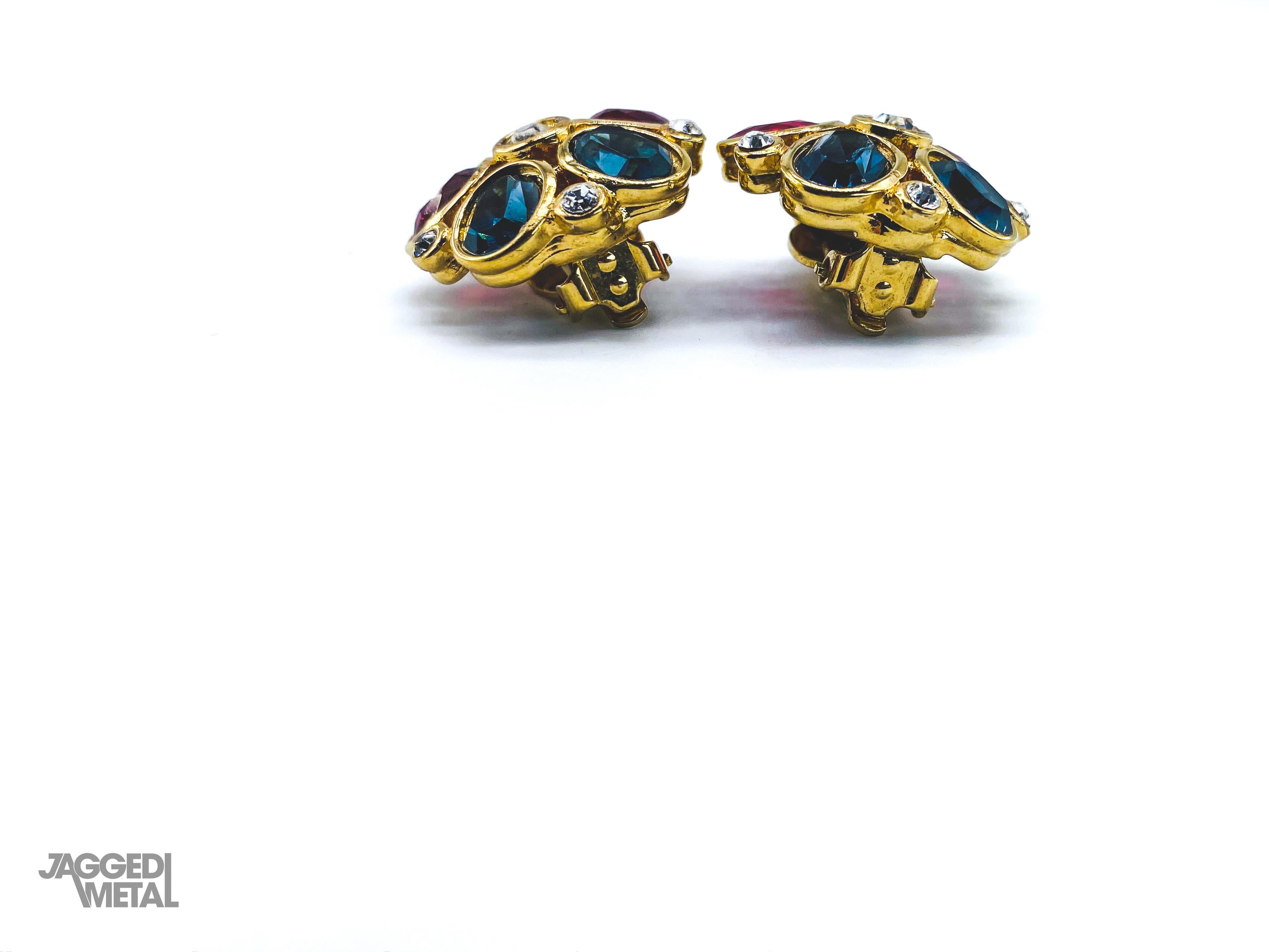 nina ricci clip on earrings