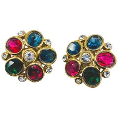 NINA RICCI Earrings Vintage 1980s