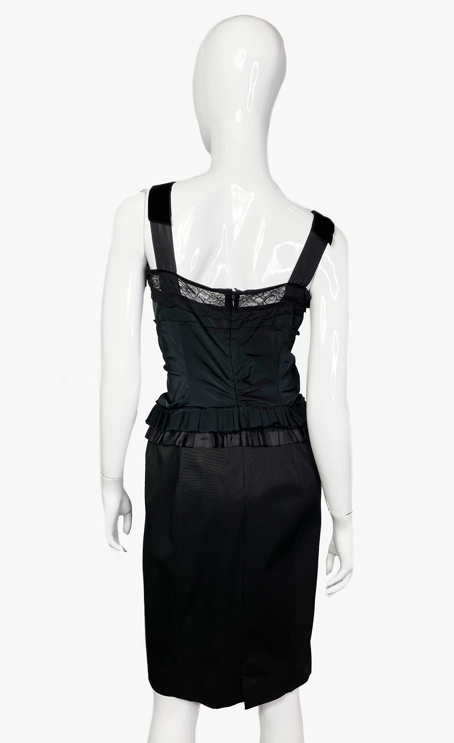 Nina Ricci Evening Velvet Dress, 1990s 1