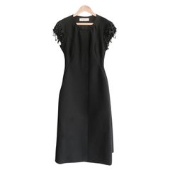 Abrigo reloj de arena con mangas de cuentas Nina Ricci Otoño 2012