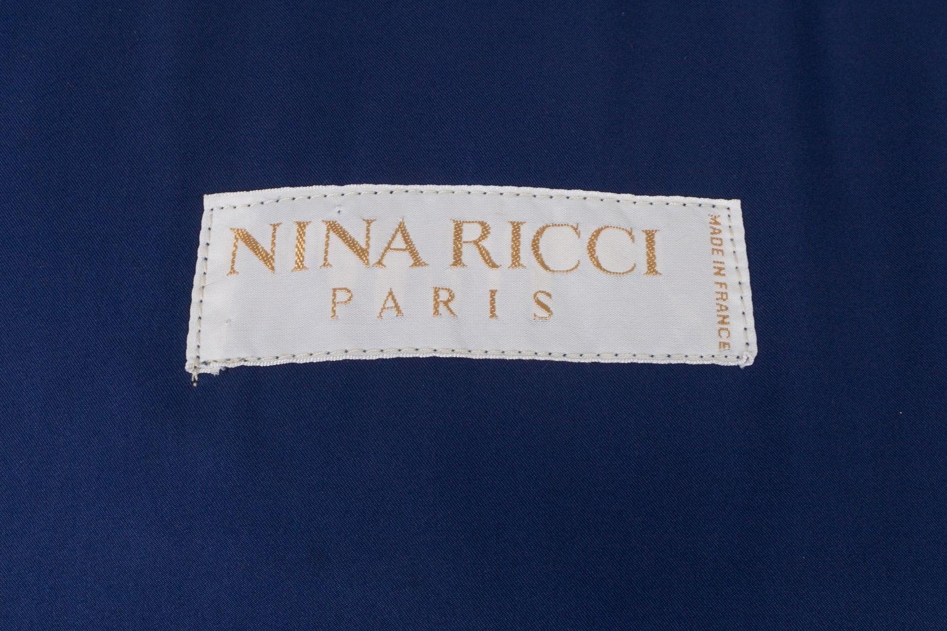 Nina Ricci Fleece-lined Mid-length Fur Coat For Sale 3