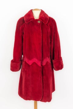 Nina Ricci fur coat