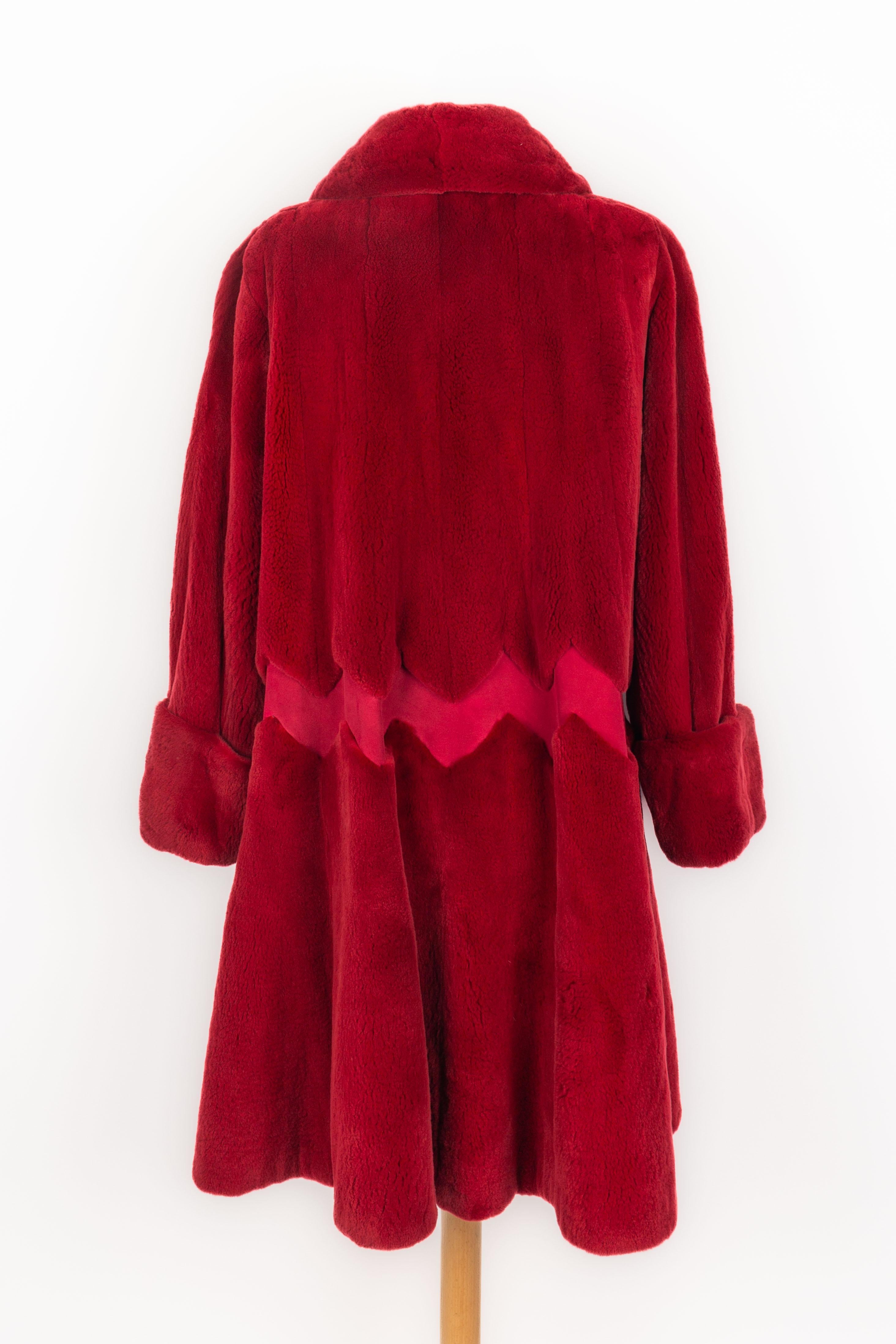 Nina Ricci fur coat For Sale 1
