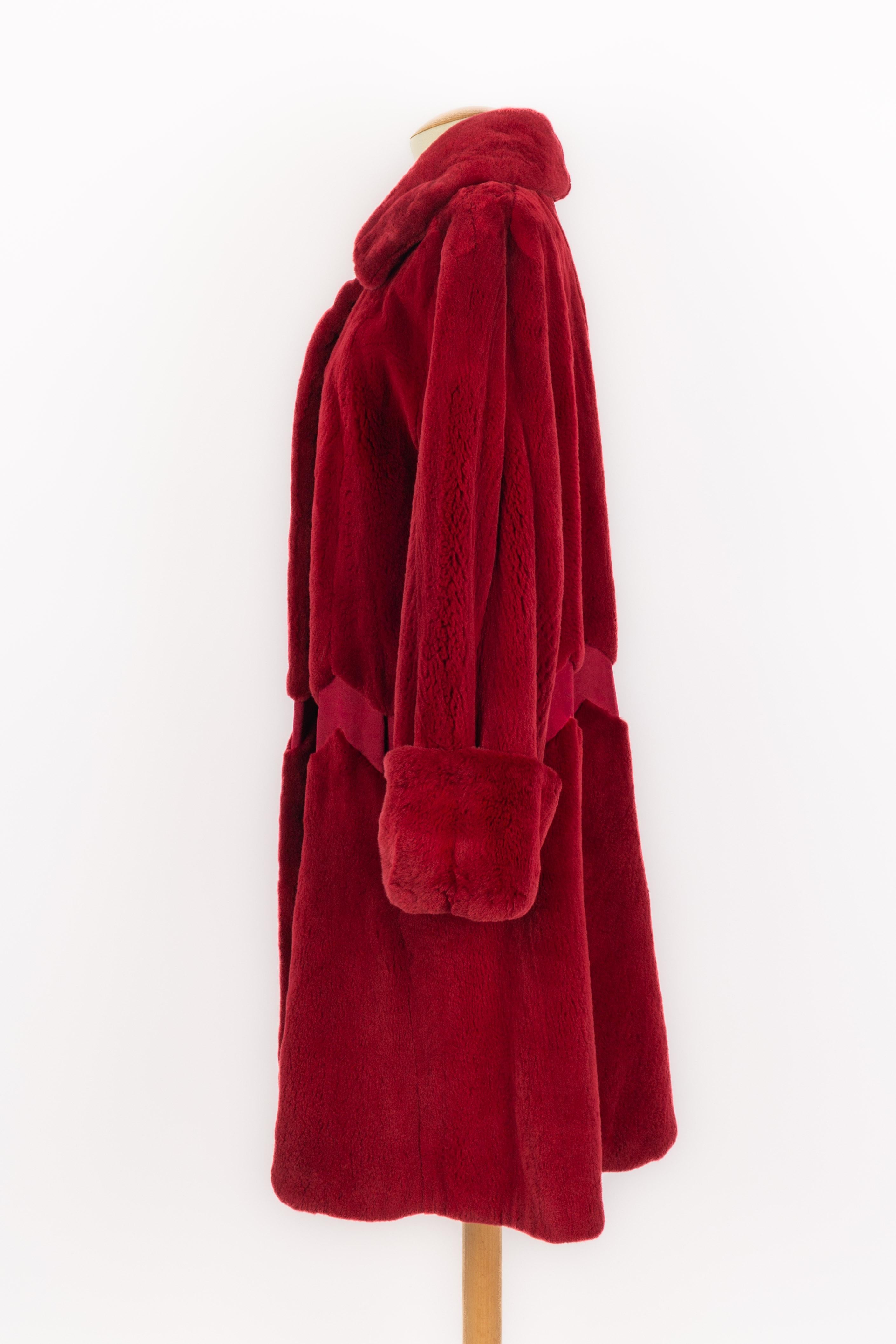 Nina Ricci fur coat For Sale 2