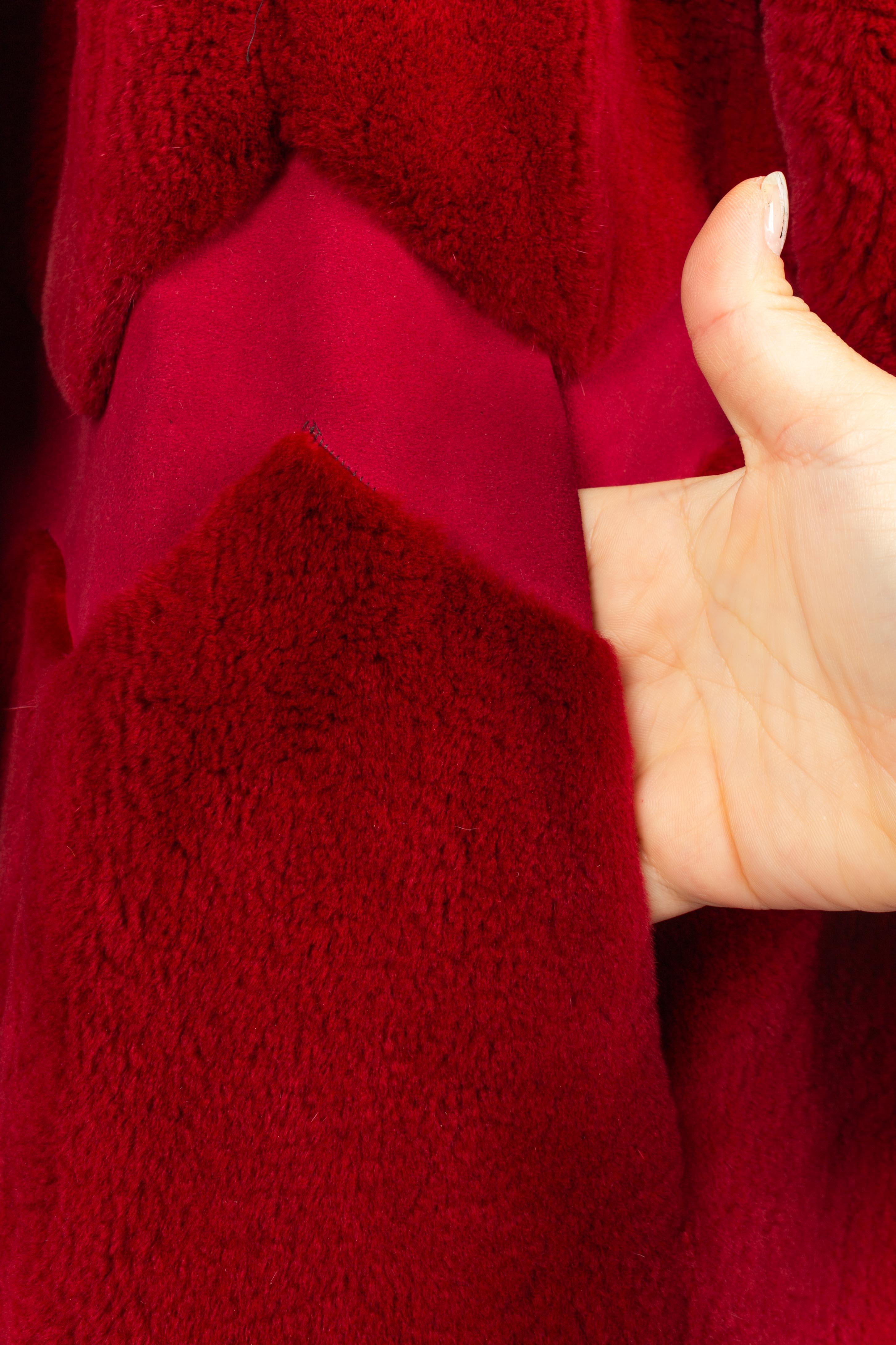 Nina Ricci fur coat For Sale 4