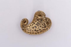 Spilla di Nina Ricci in metallo ricoperto di strass