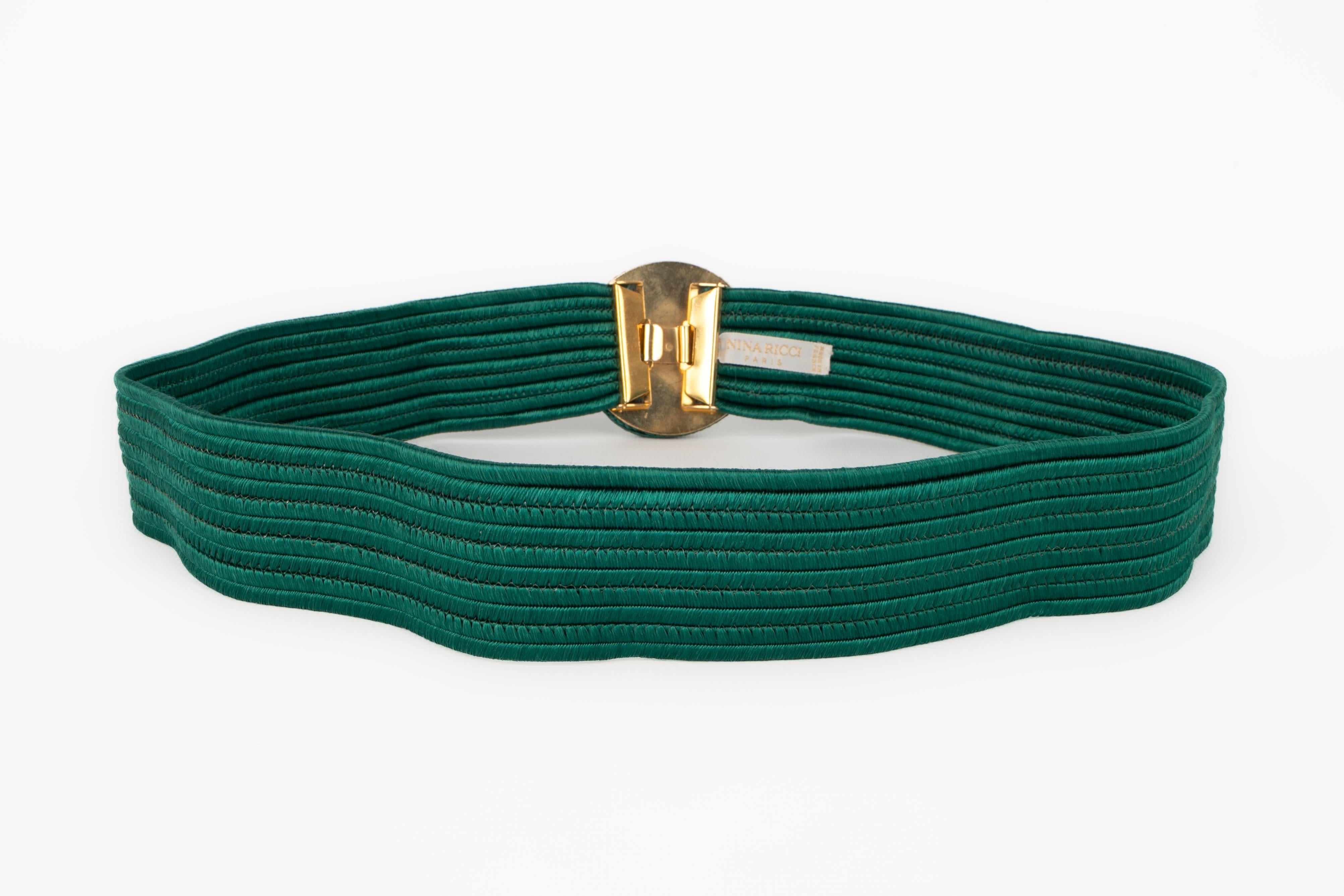 Cintura verde di Nina Ricci in vendita 2