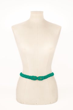 NINA RICCI green vintage belt