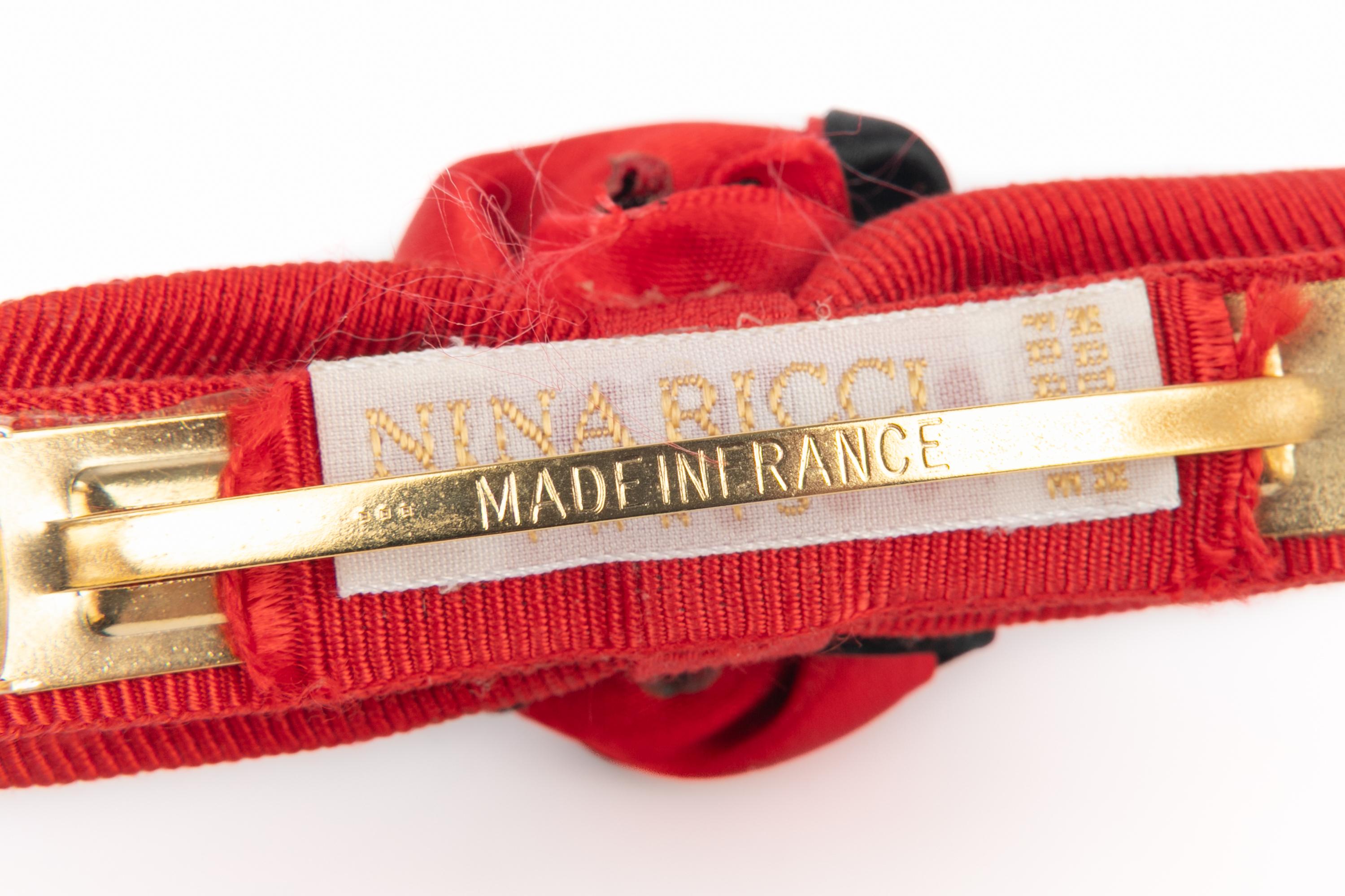 Barrette Nina Ricci en vente 1