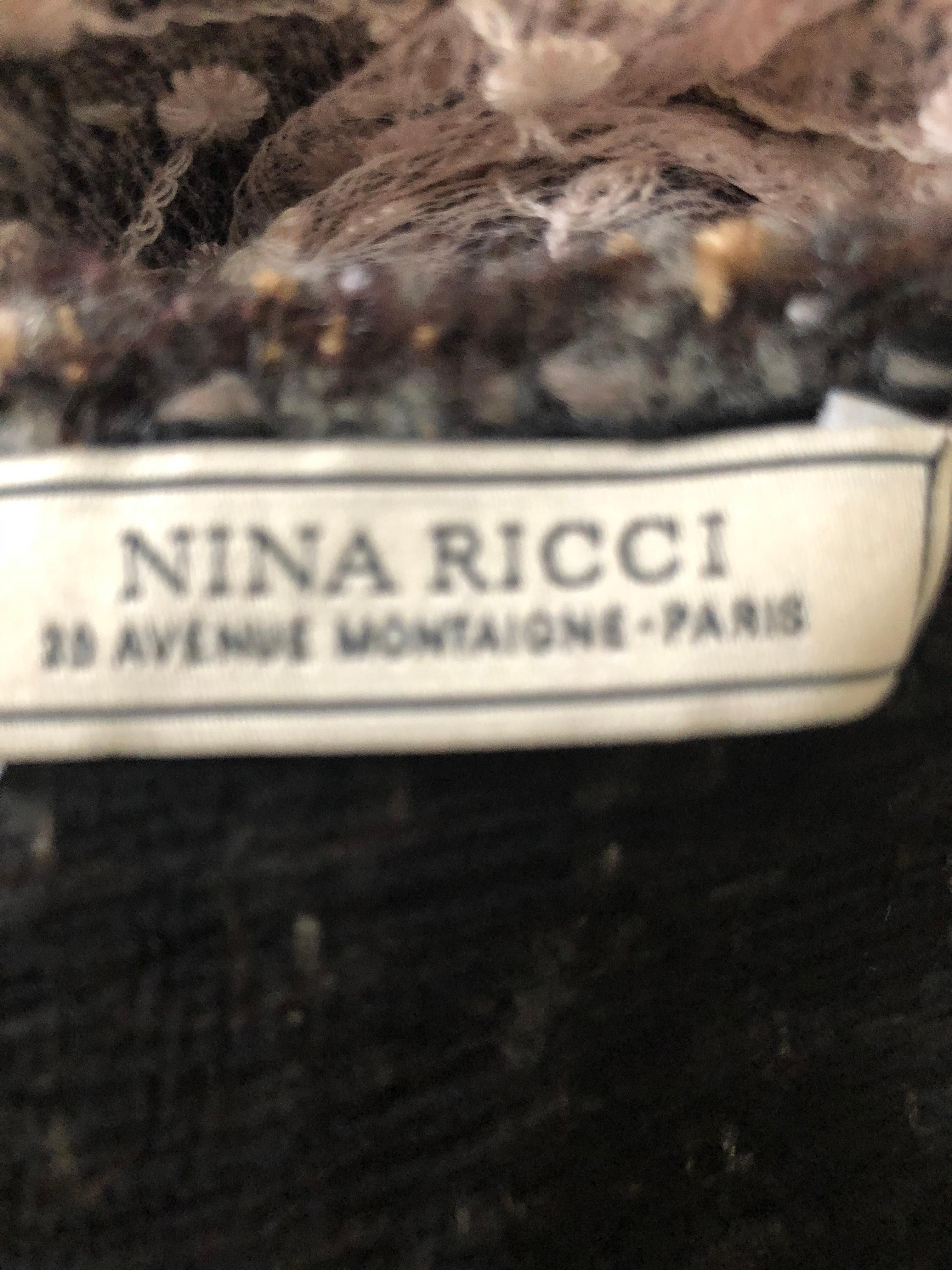 Nina Ricci inspired Lingerie Dress Size 40 Fr, 7