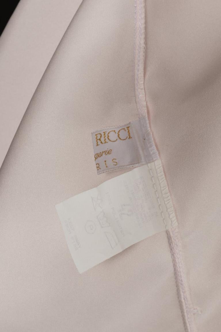 Nina Ricci Lace and Satin Négligé Dress For Sale 3