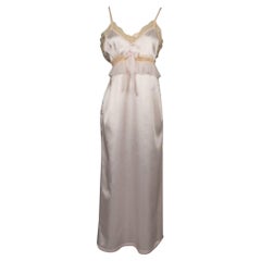 Vestido Négligé de Encaje y Raso Nina Ricci