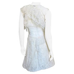 Nina Ricci Lace Dress with Cut out Back