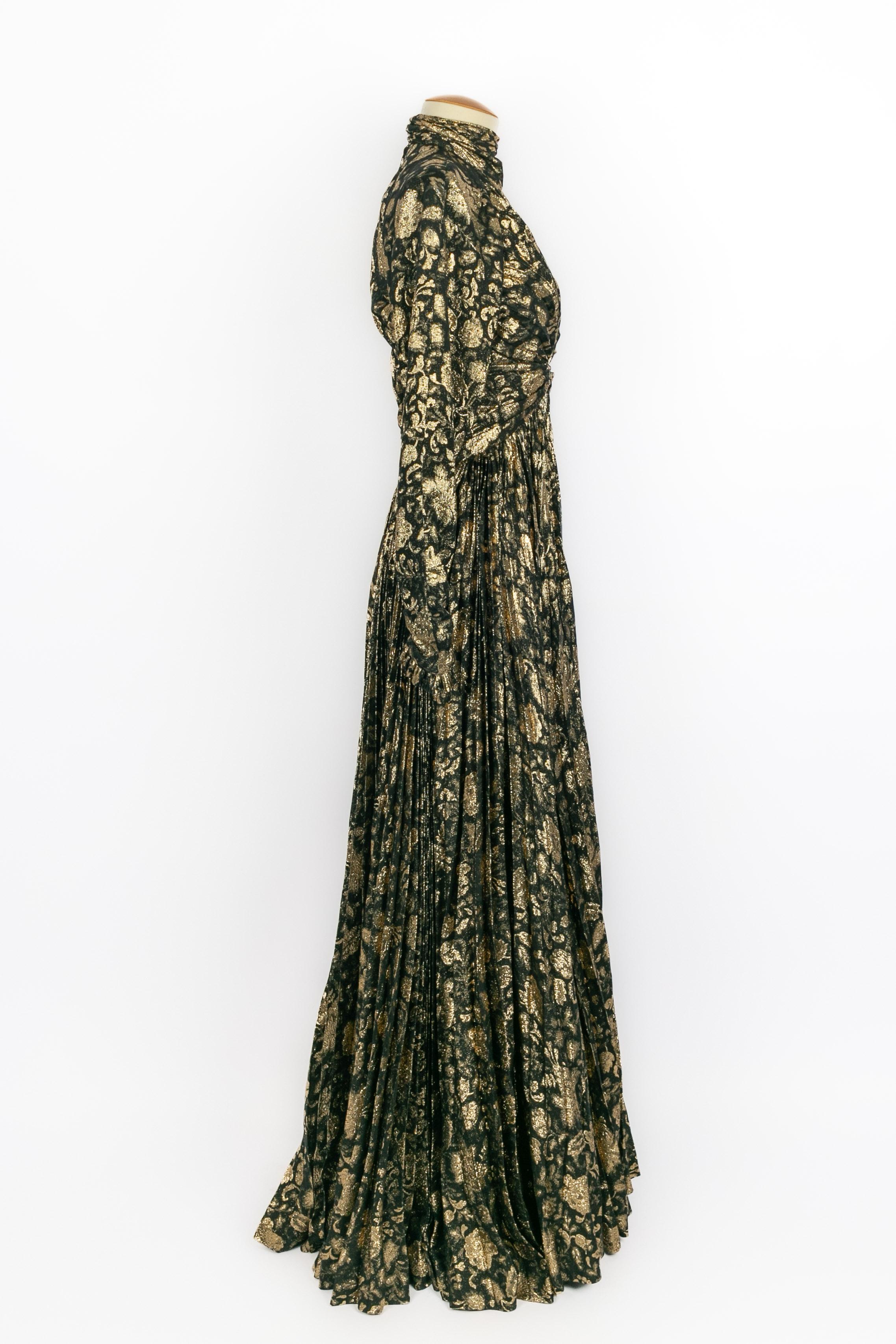 De las mujeres Nina Ricci lamé dress en venta