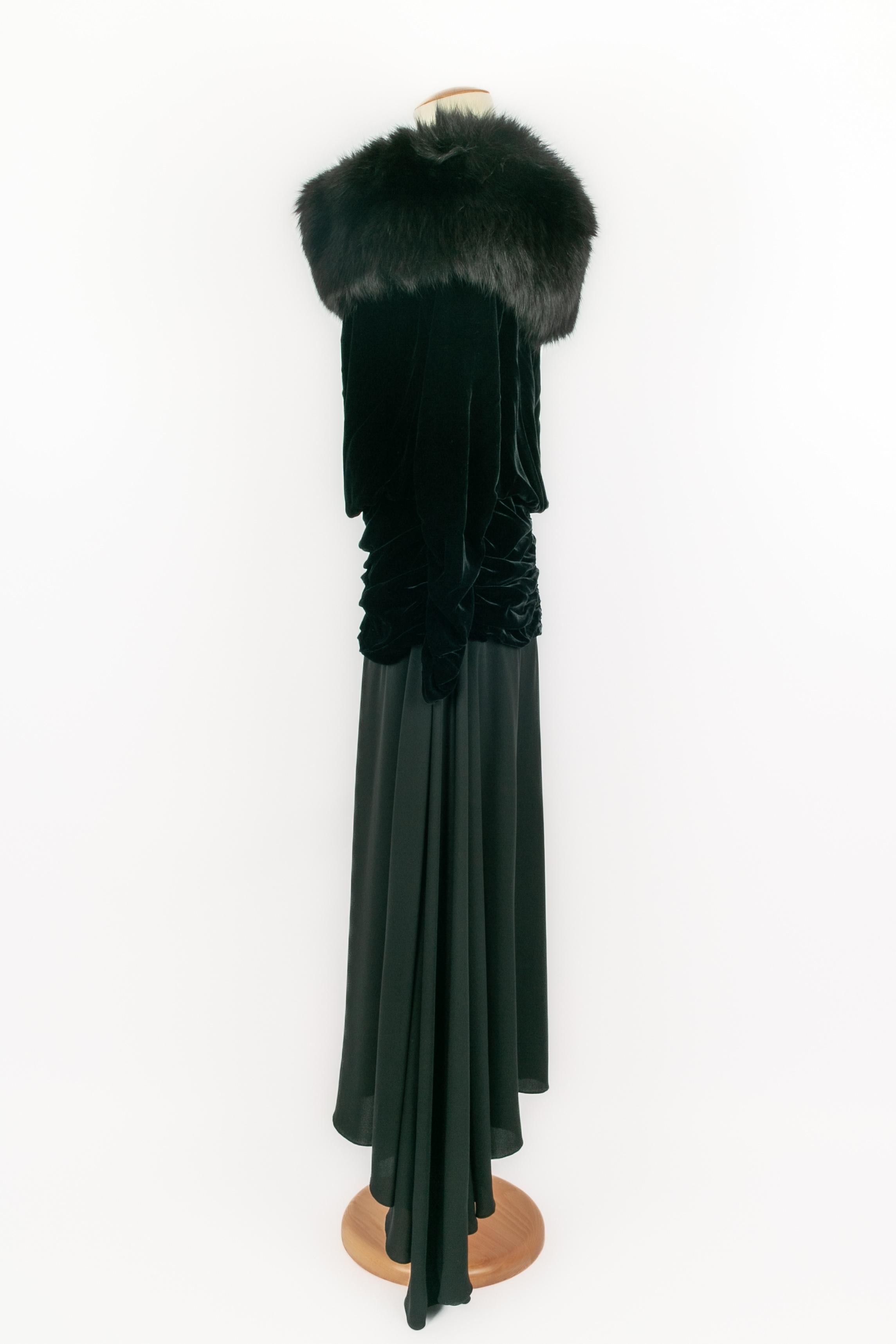 Nina Ricci langes Kleid Haute Couture im Angebot 1