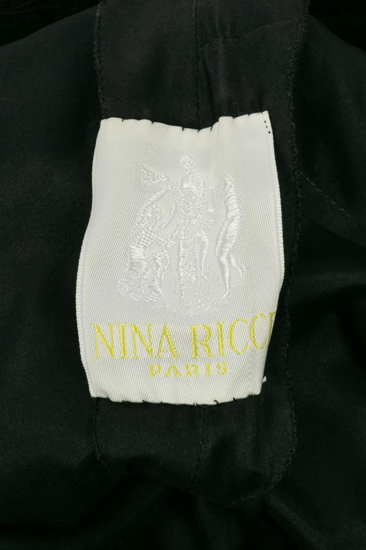 Nina Ricci langes Kleid Haute Couture im Angebot 4