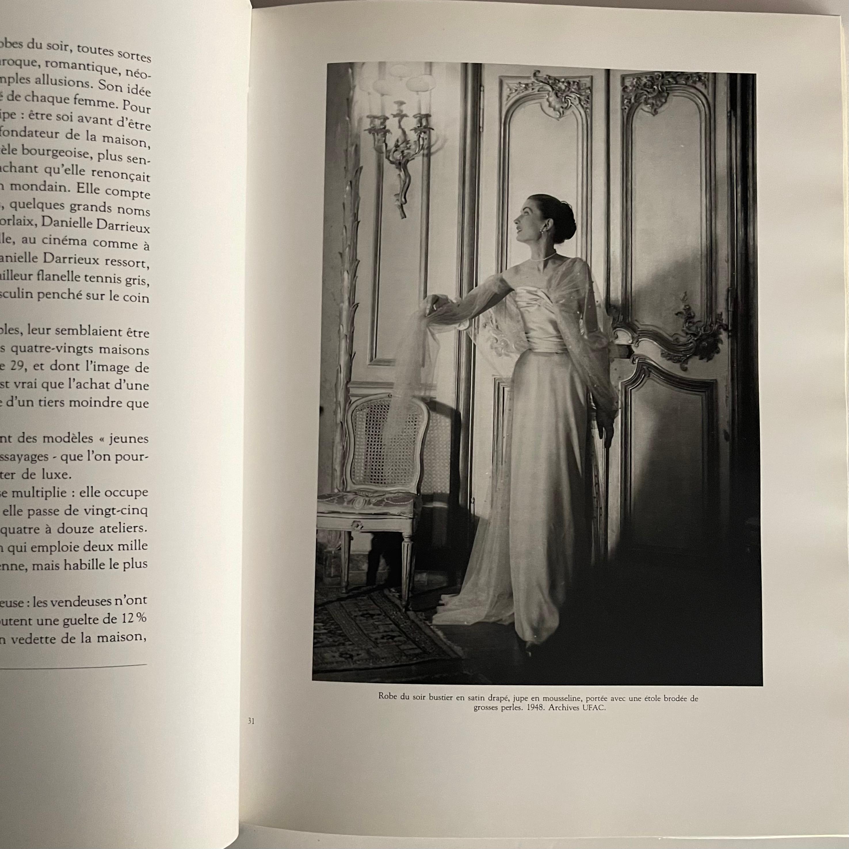 Published by Edition du Regard, 1st edition, Paris, 1992. Hardback with French text.

An abundantly illustrated tome expanding on the adventures Nina Ricci has taken. From haute couturier for beautiful customised gowns to the graceful perfume bottle