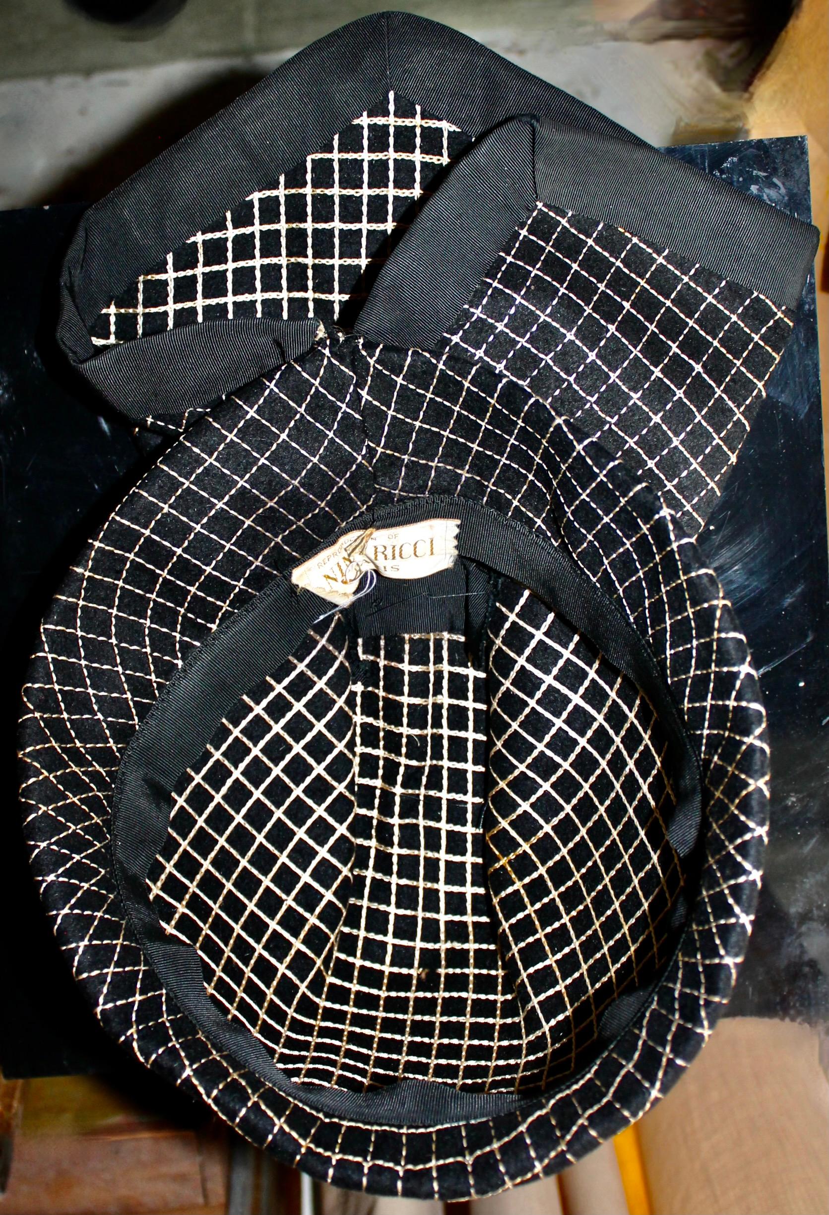 Nina Ricci Paris Hat For Sale 6