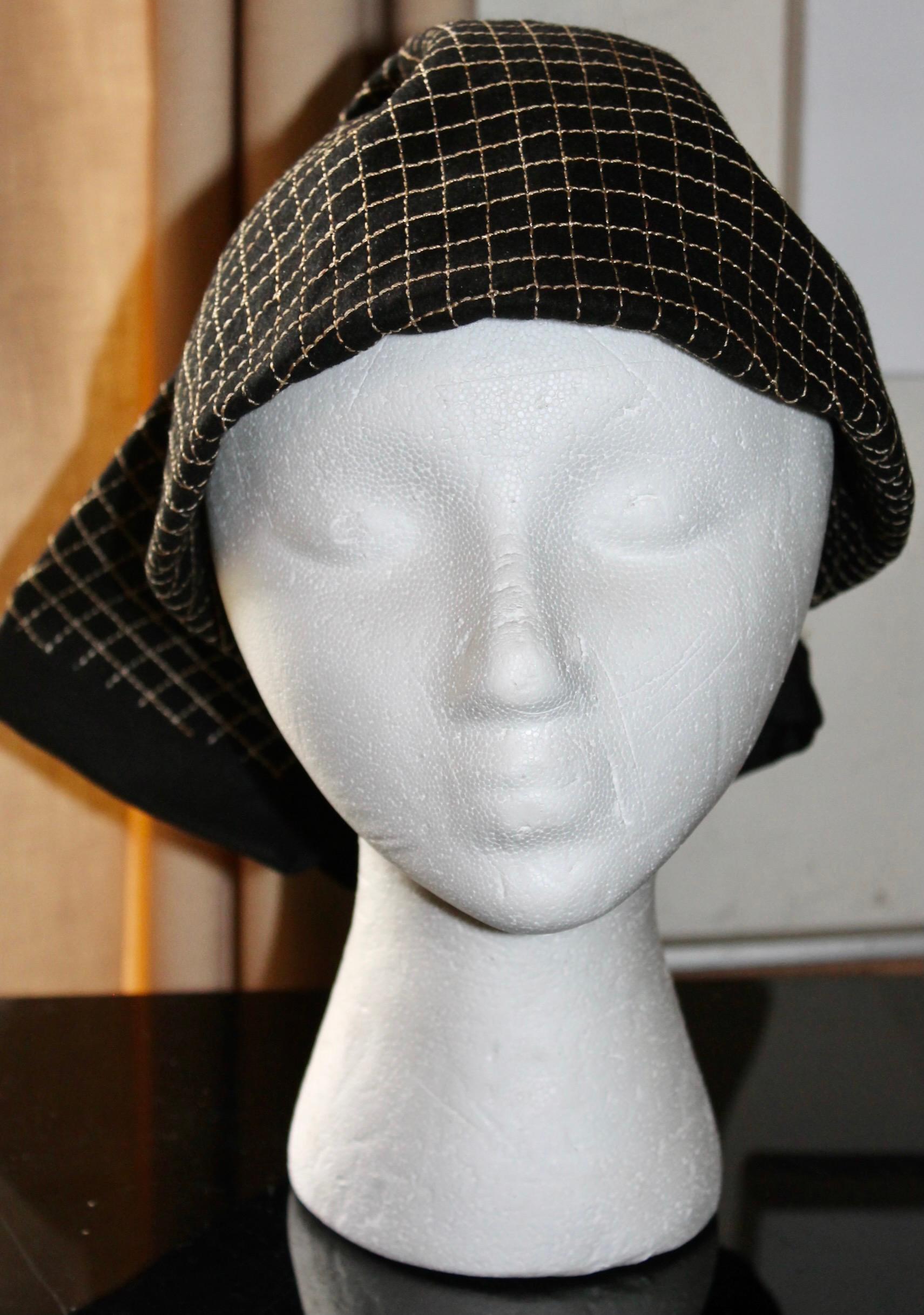 Gray Nina Ricci Paris Hat For Sale