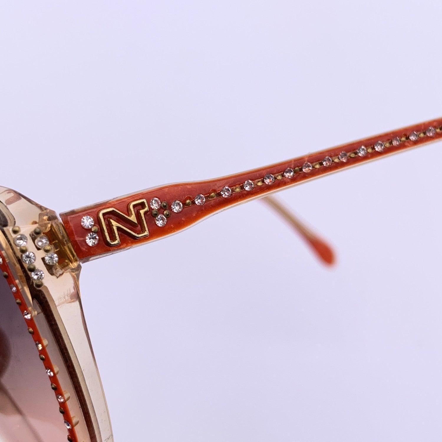 Nina Ricci Paris Vintage Mint Women Sunglasses Rhinestones 1734-CLO 2