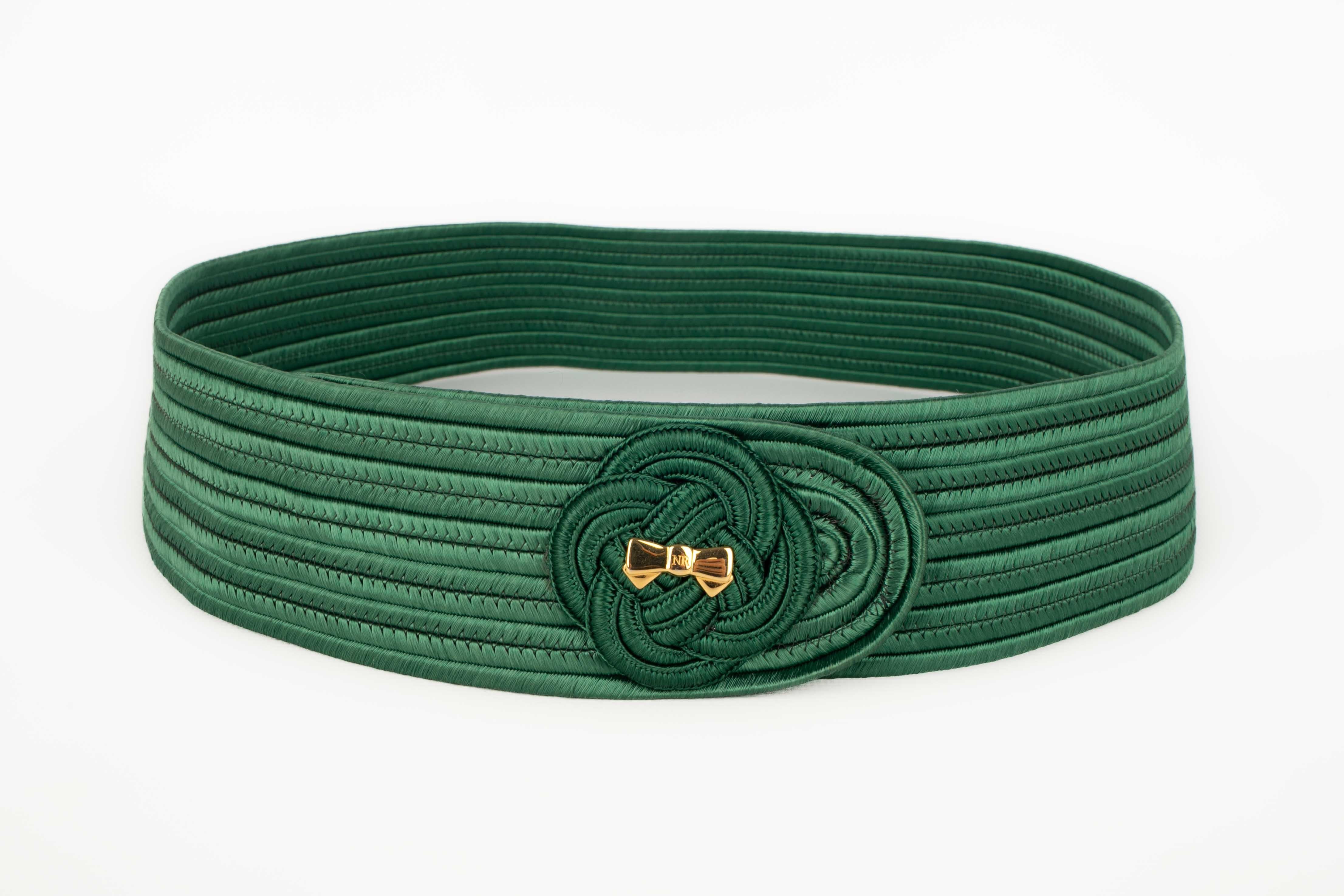 Bleu Ceinture passementerie Nina Ricci en vente