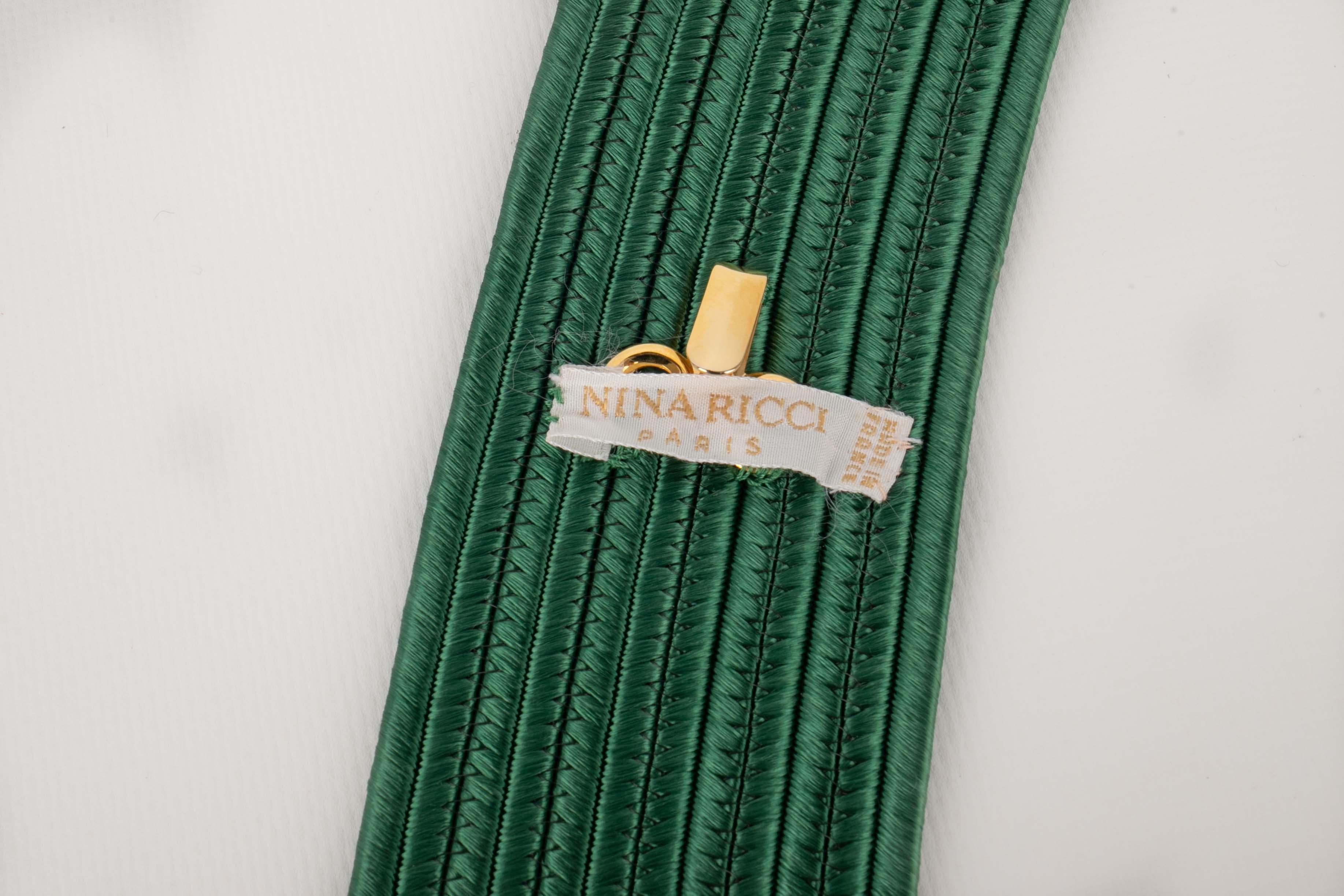Ceinture passementerie Nina Ricci en vente 2
