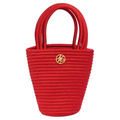 Passementerie Rote Tasche von Nina Ricci
