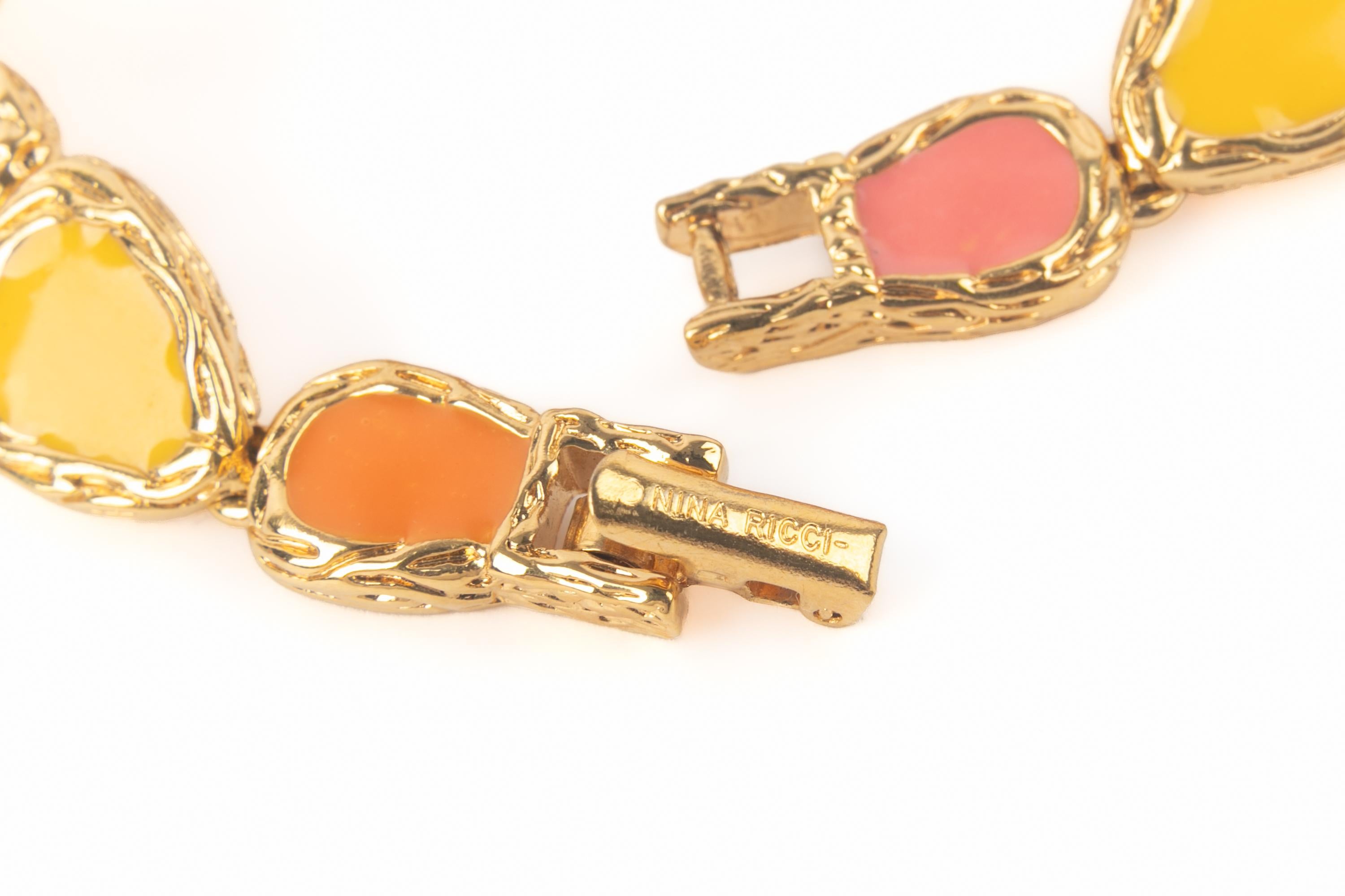 Bracelet pastel Nina Ricci en vente 4