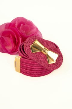 NINA RICCI pink vintage belt