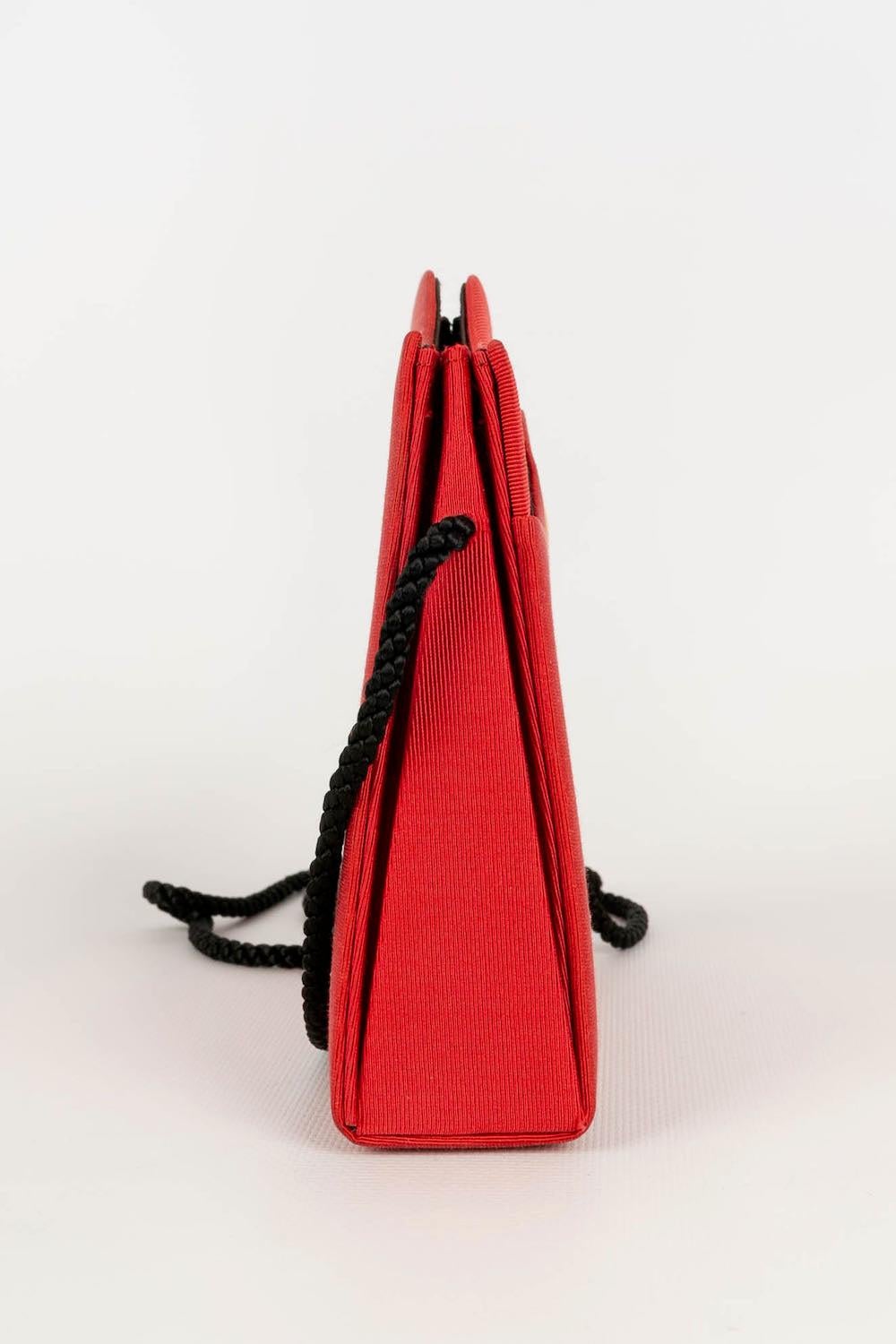 Women's Nina Ricci Red Ottoman Bag