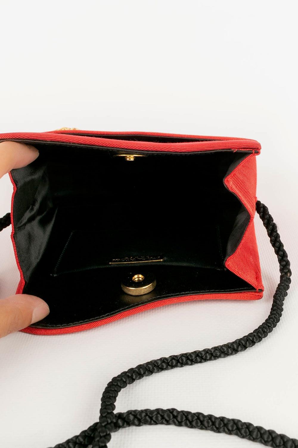 Nina Ricci Red Ottoman Bag 3