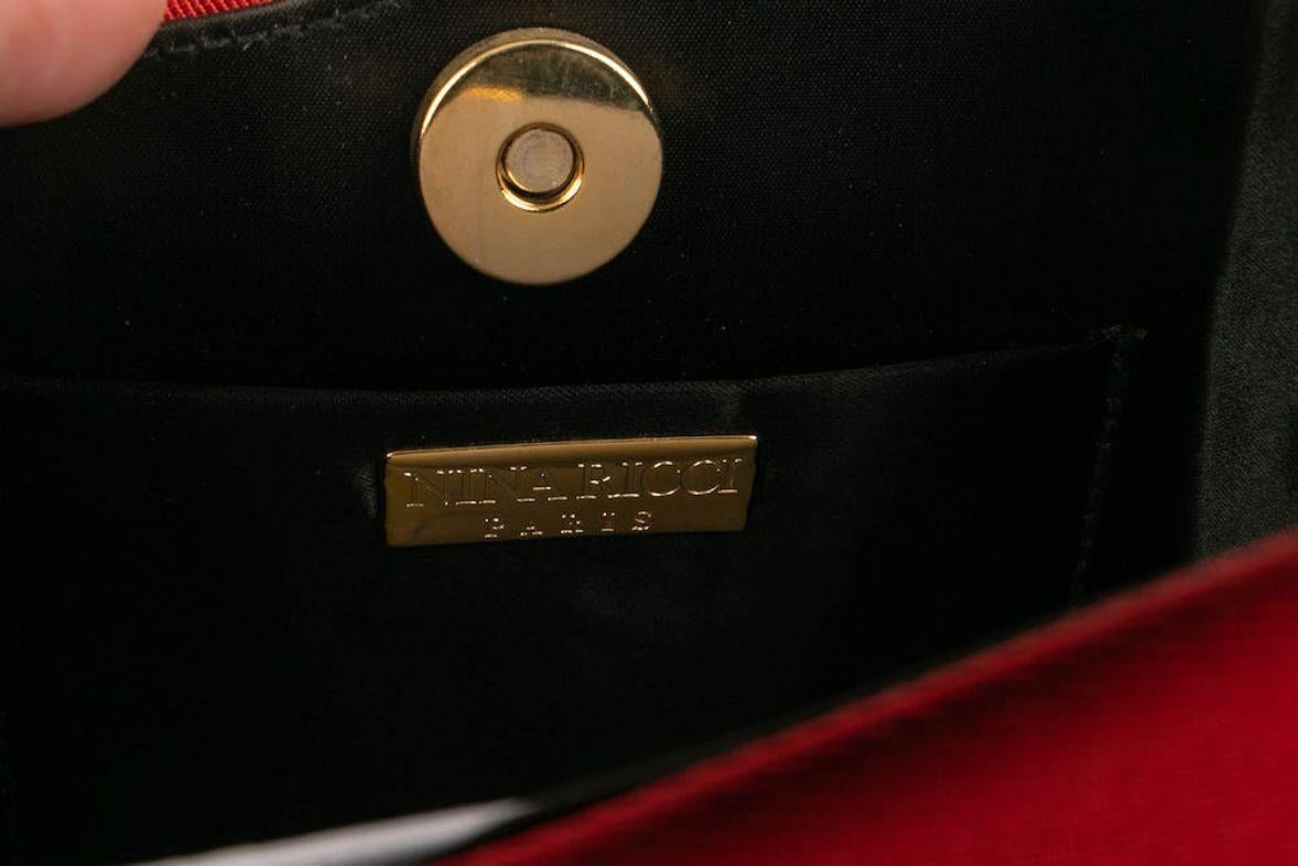Nina Ricci Red Ottoman Bag 4