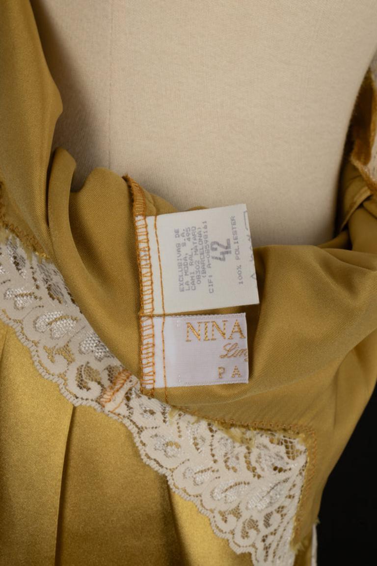 Nina Ricci Satin Négligé Dress 3