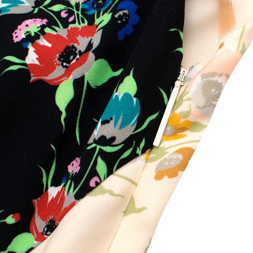 Christopher Kane Floral Print Archive Tie Dress - Size US8 For Sale 1