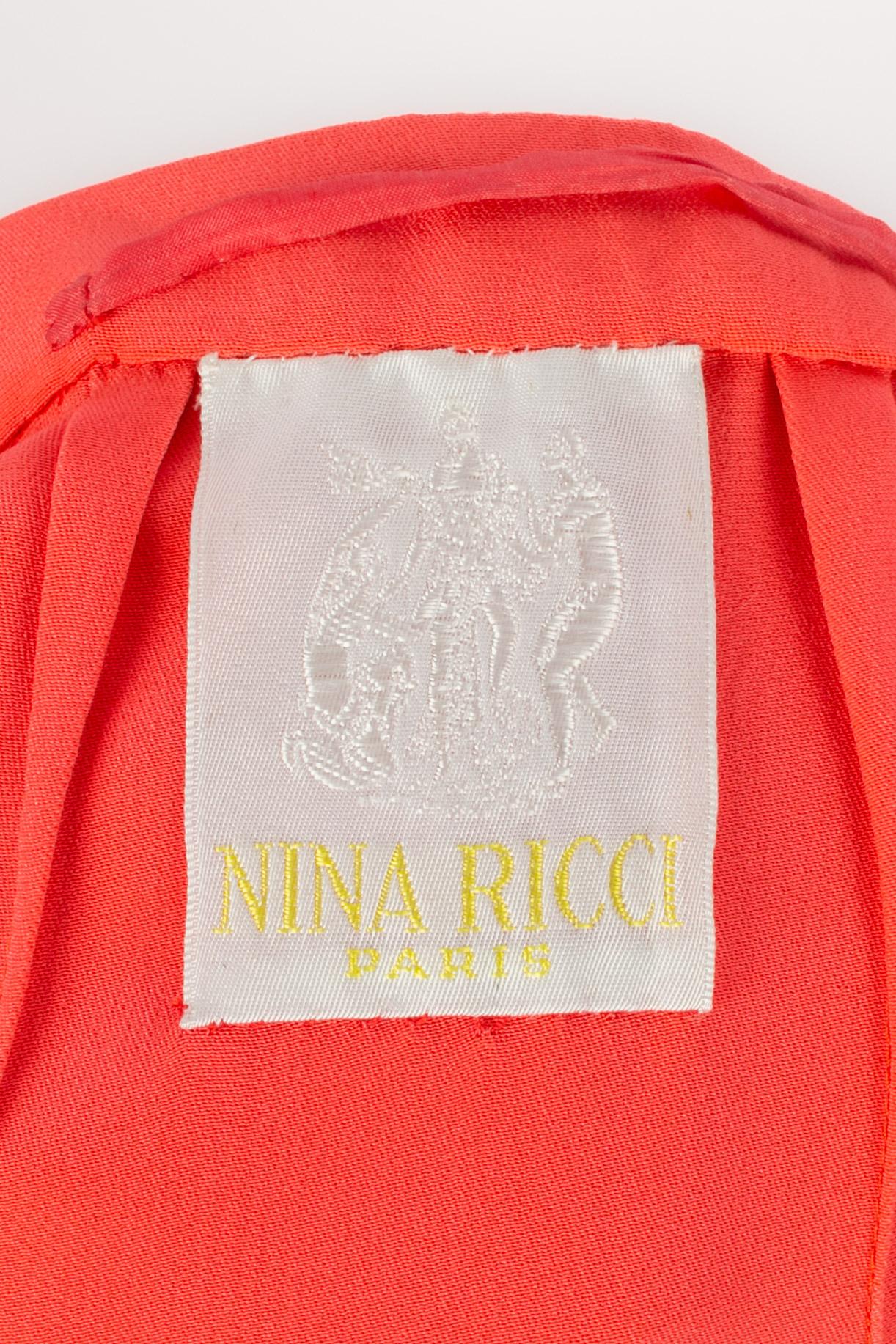 Nina Ricci set Haute Couture 1991 For Sale 10