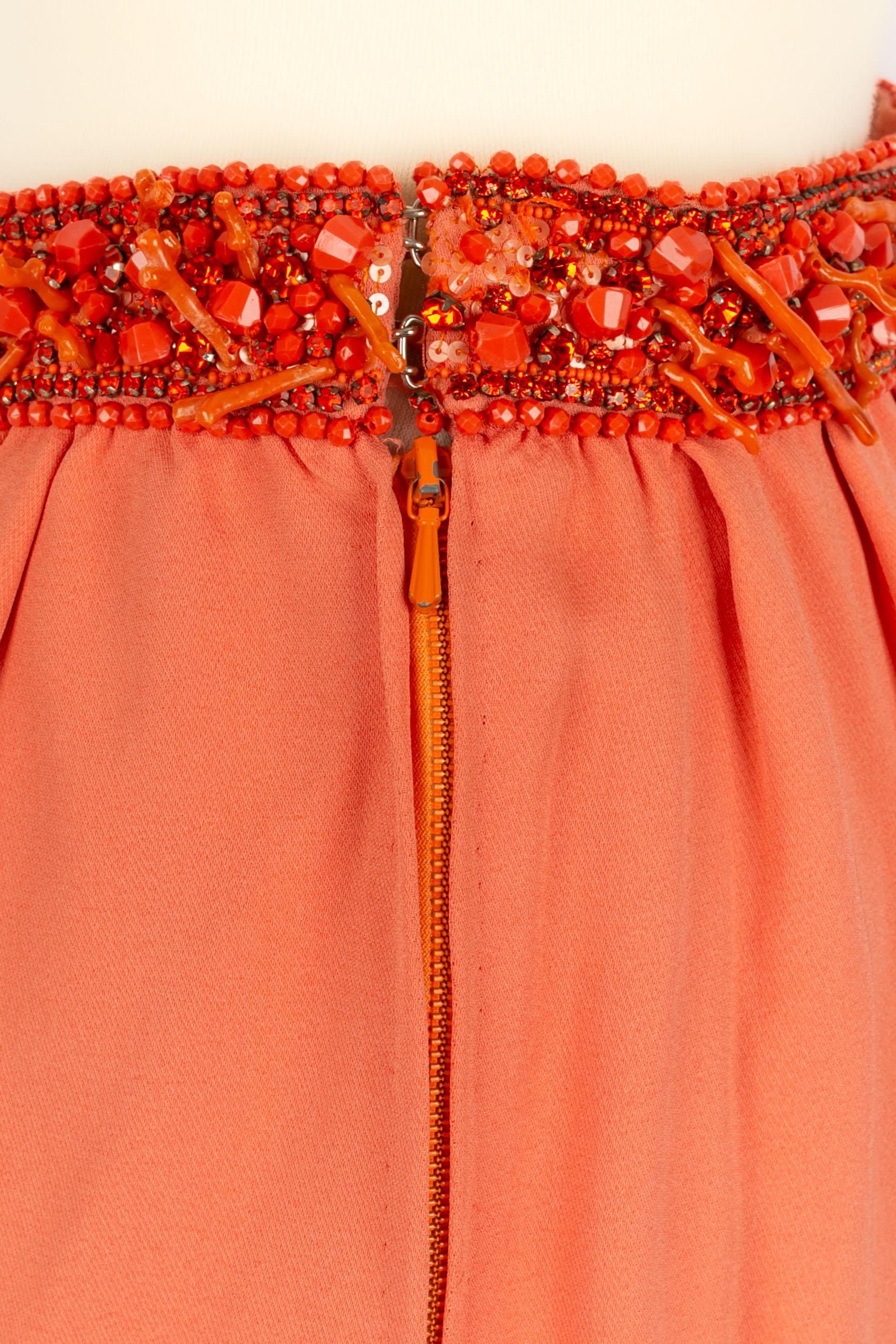 Nina ricci set Haute Couture um 1990 im Angebot 5
