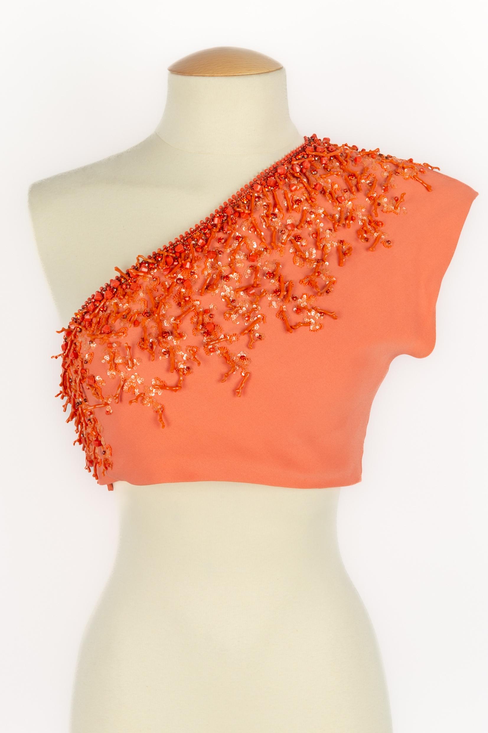 Nina ricci set Haute Couture um 1990 im Angebot 8