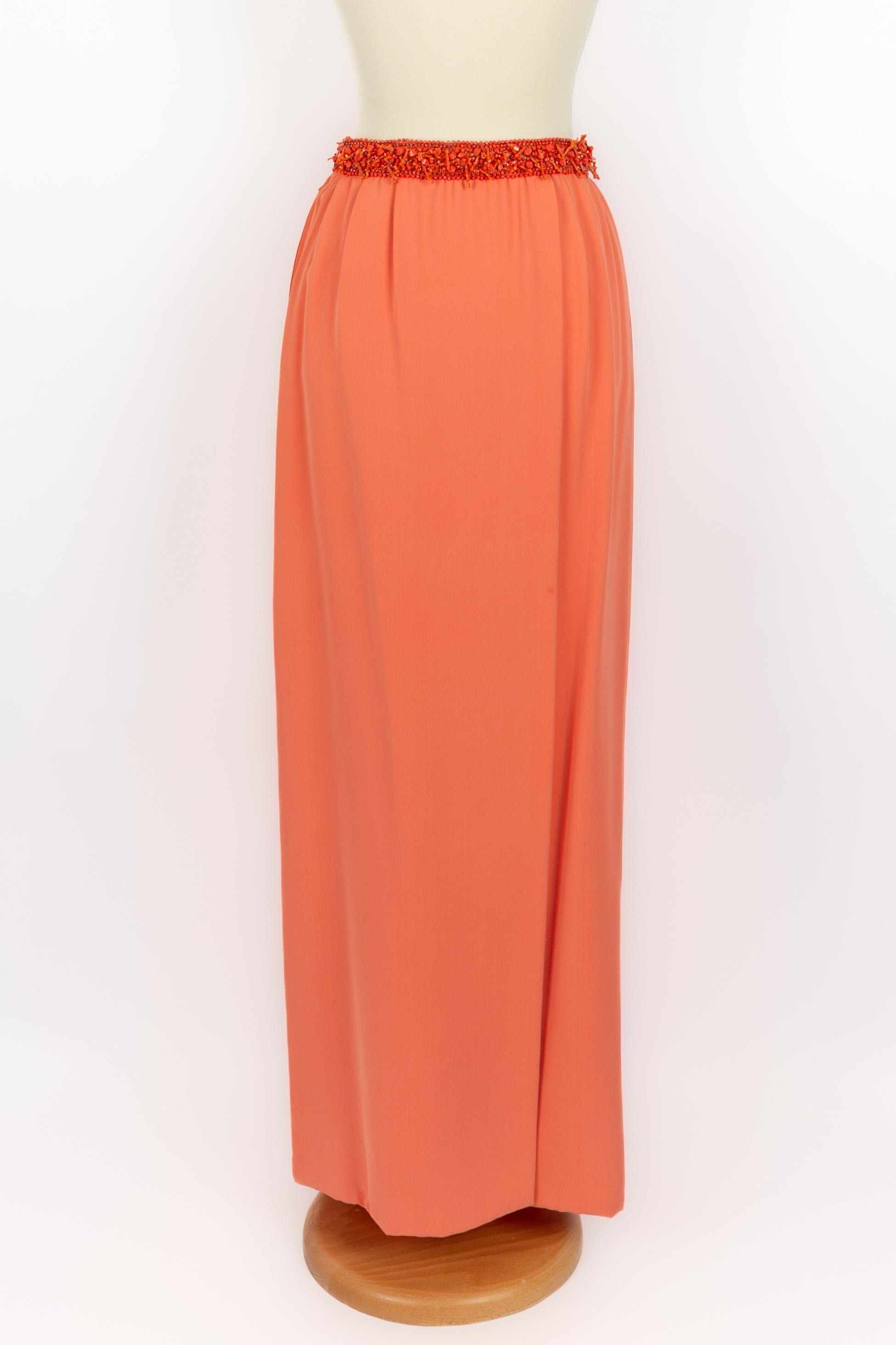 Nina ricci set Haute Couture um 1990 im Angebot 4