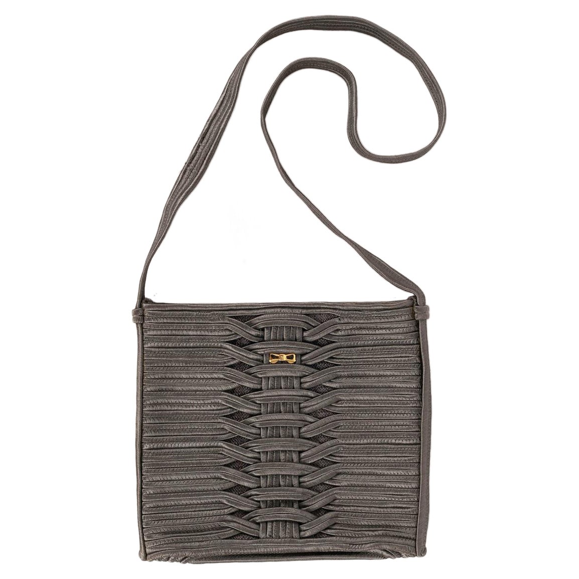 Bolso de hombro Nina Ricci en gris