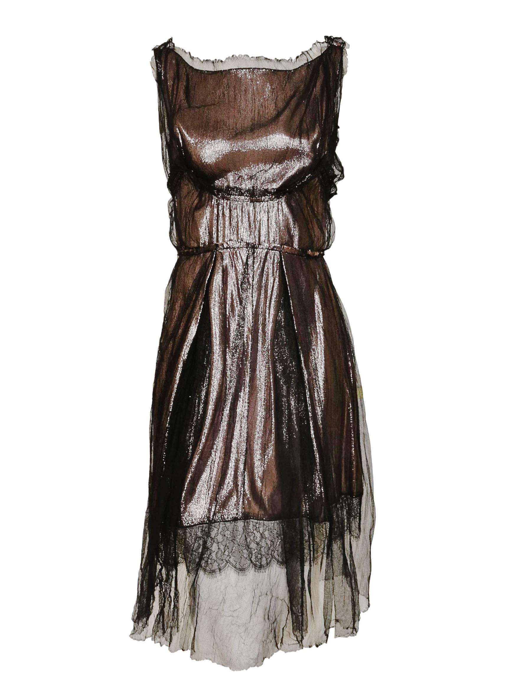 silk flapper dress