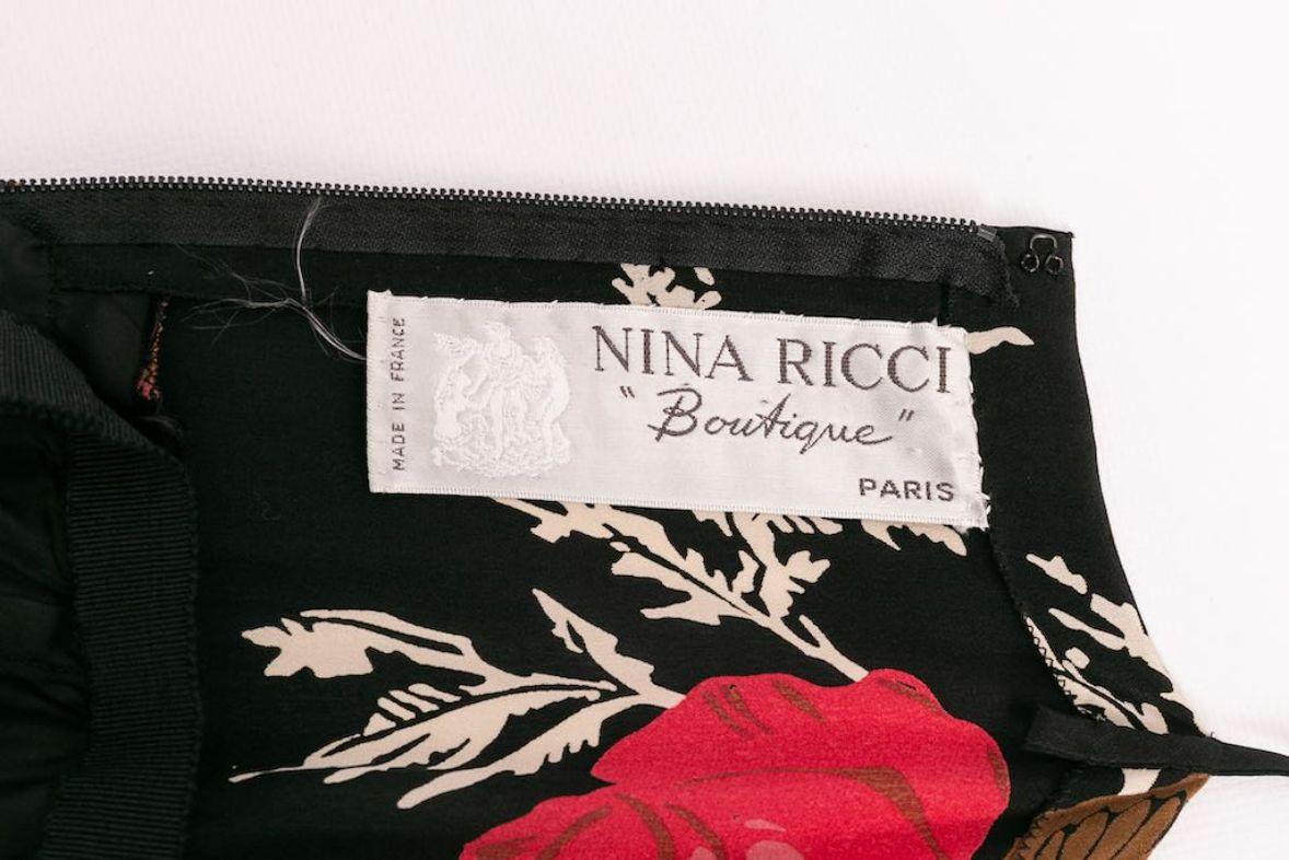 Nina Ricci Silk Dress and Bolero, Size 40FR For Sale 6