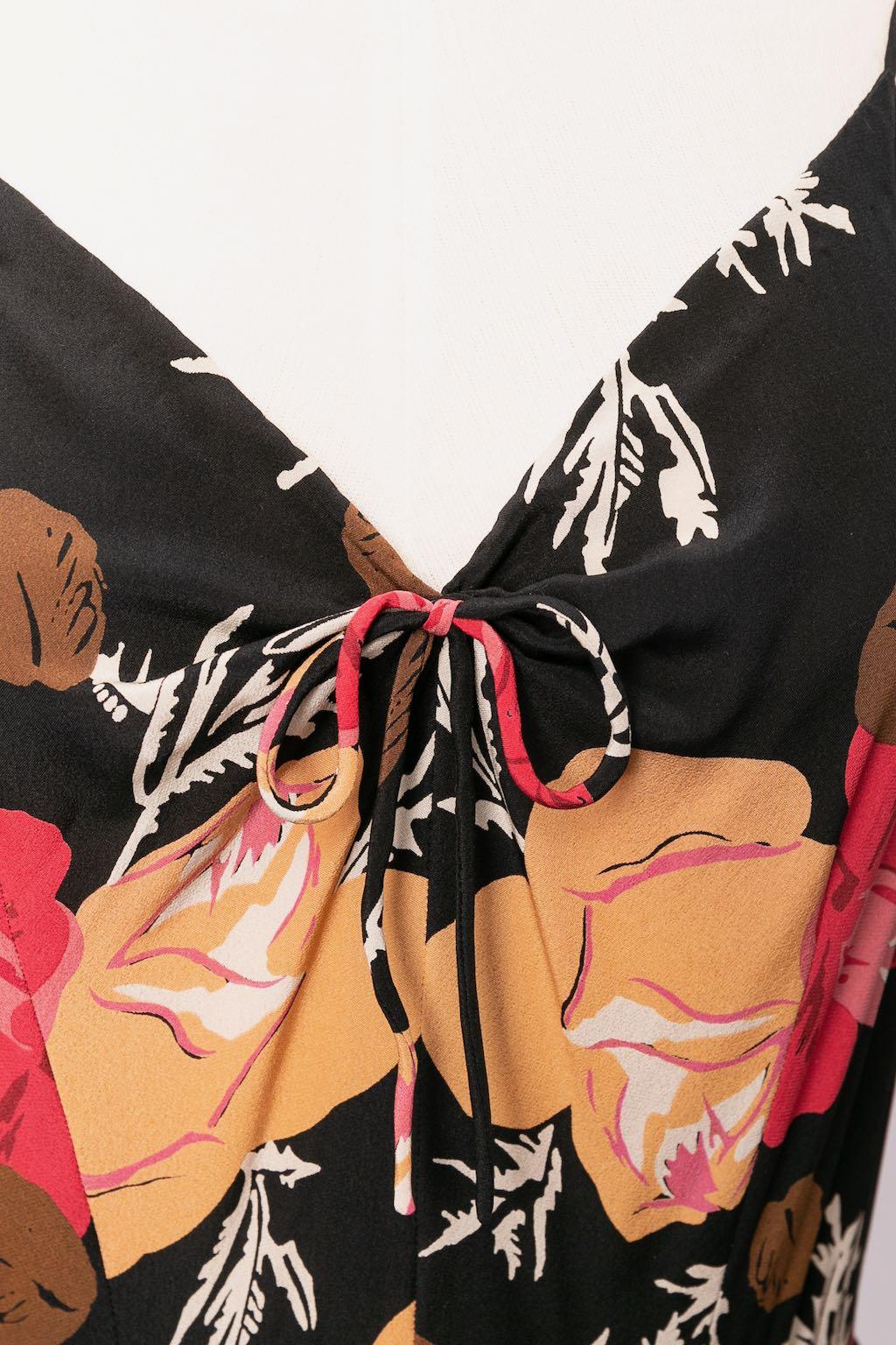 Nina Ricci Silk Dress and Bolero, Size 40FR For Sale 3