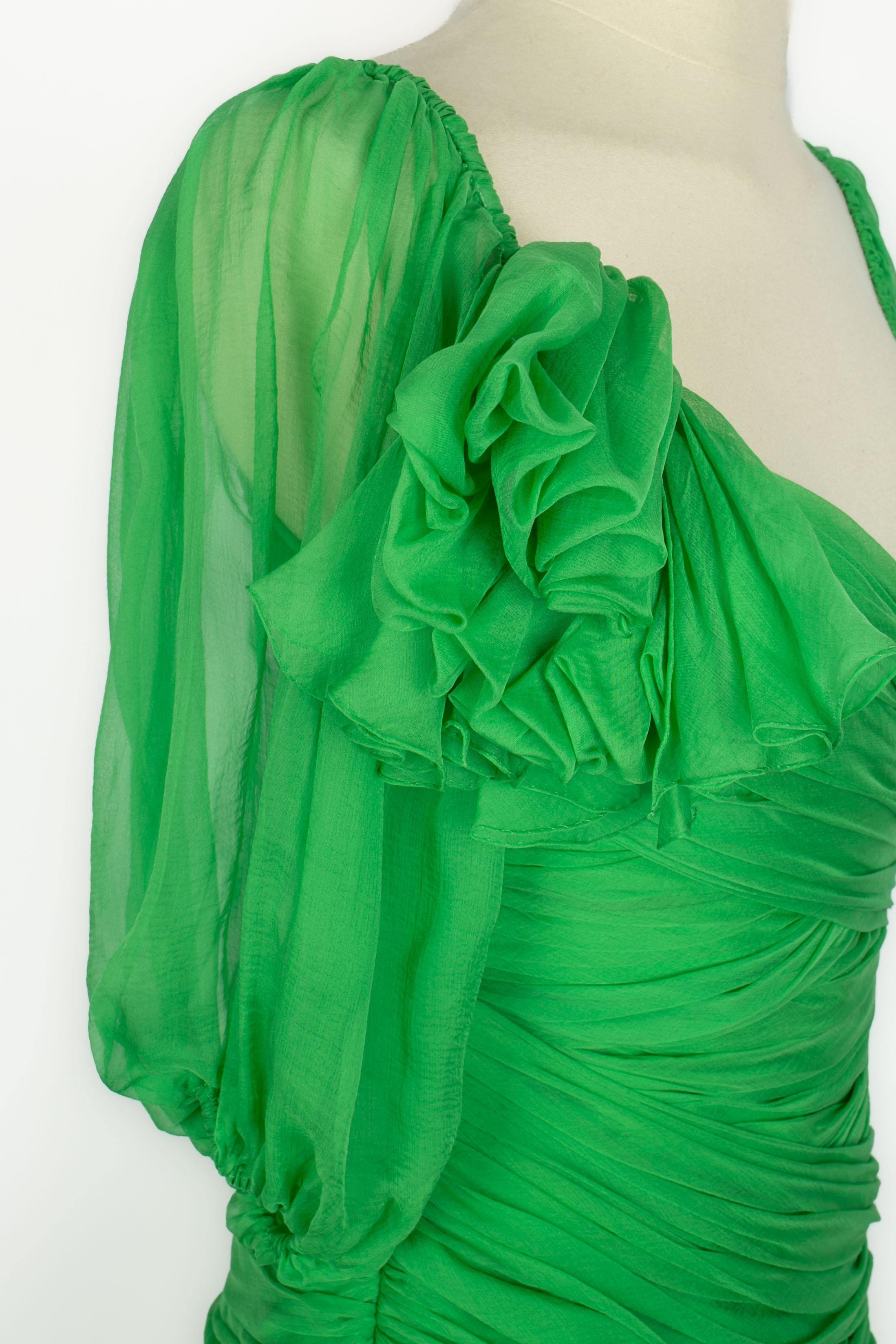 Donna Abito in seta Nina Ricci Haute Couture in vendita