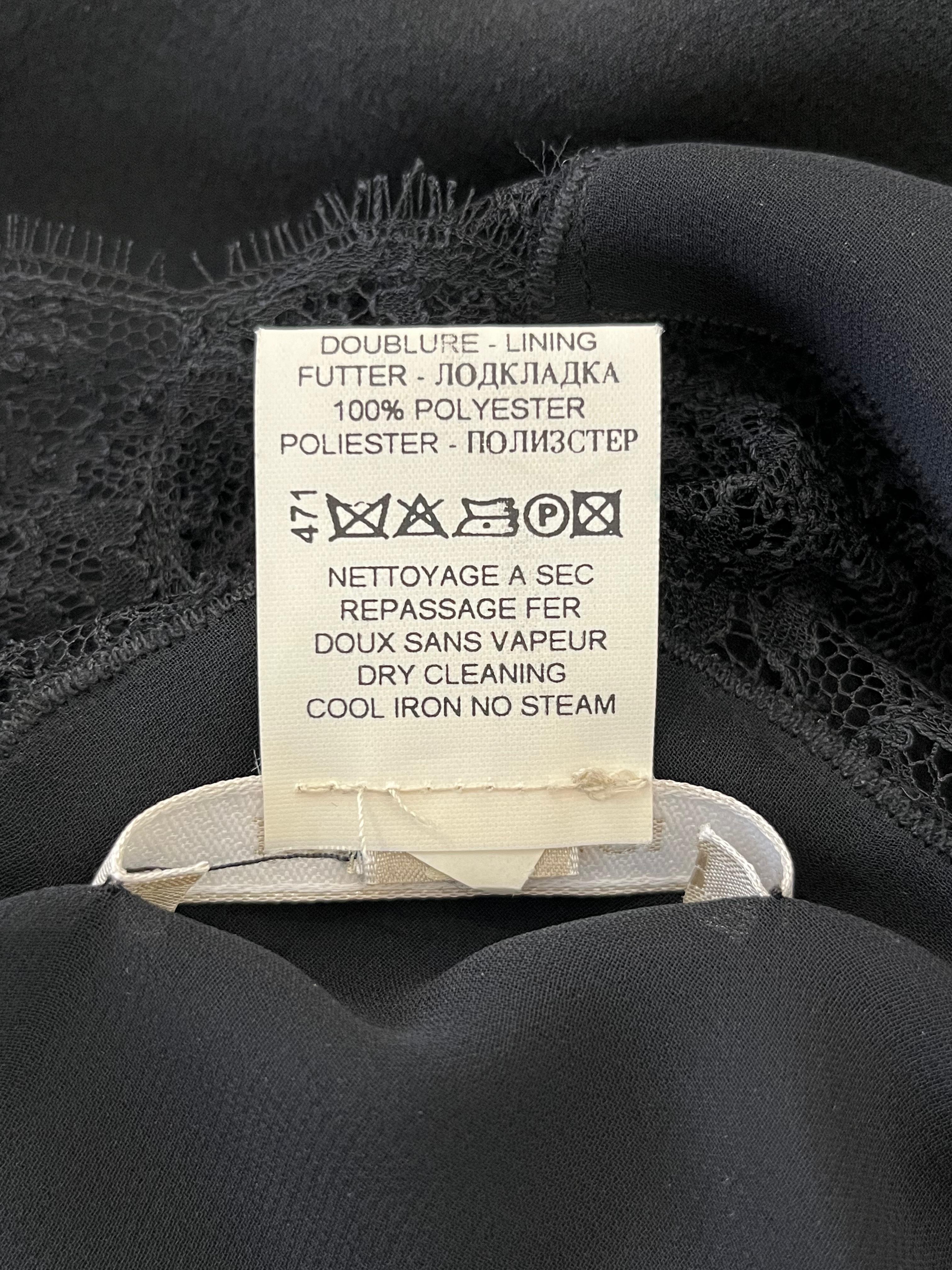 Nina Ricci Silk Lace Detailed Dress For Sale 2