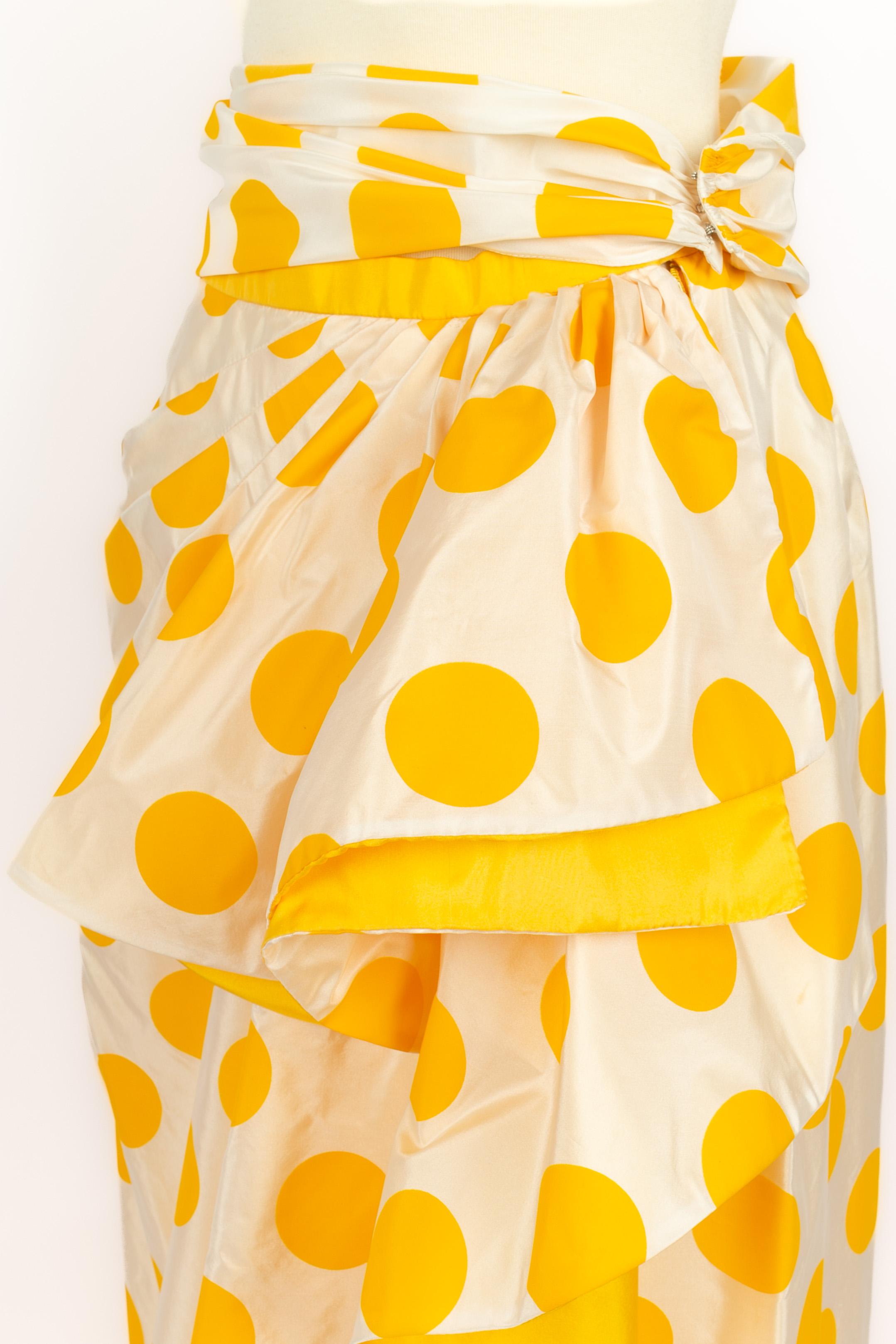Jupe Nina Ricci Haute Couture 1990 en vente 1