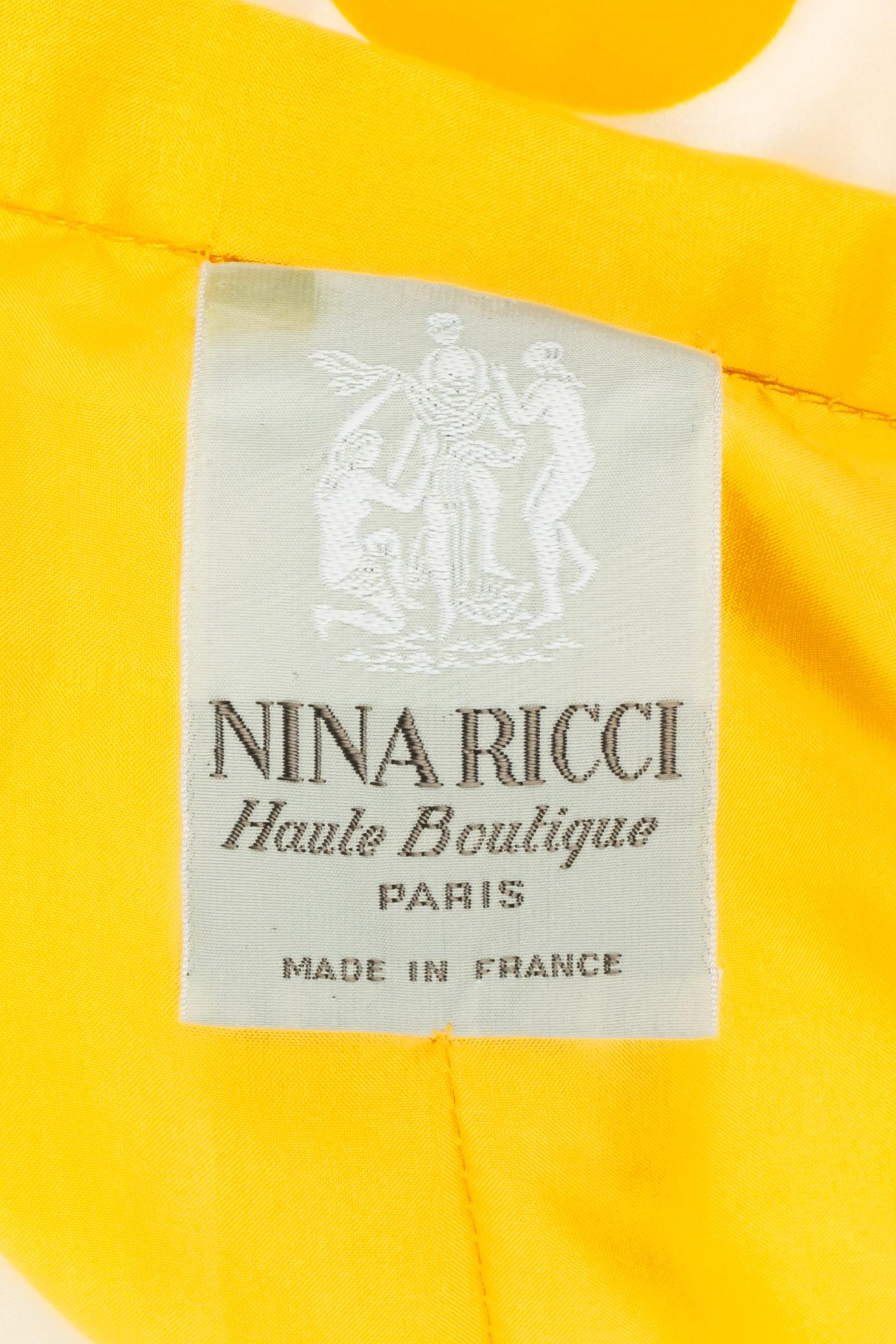Jupe Nina Ricci Haute Couture 1990 en vente 2